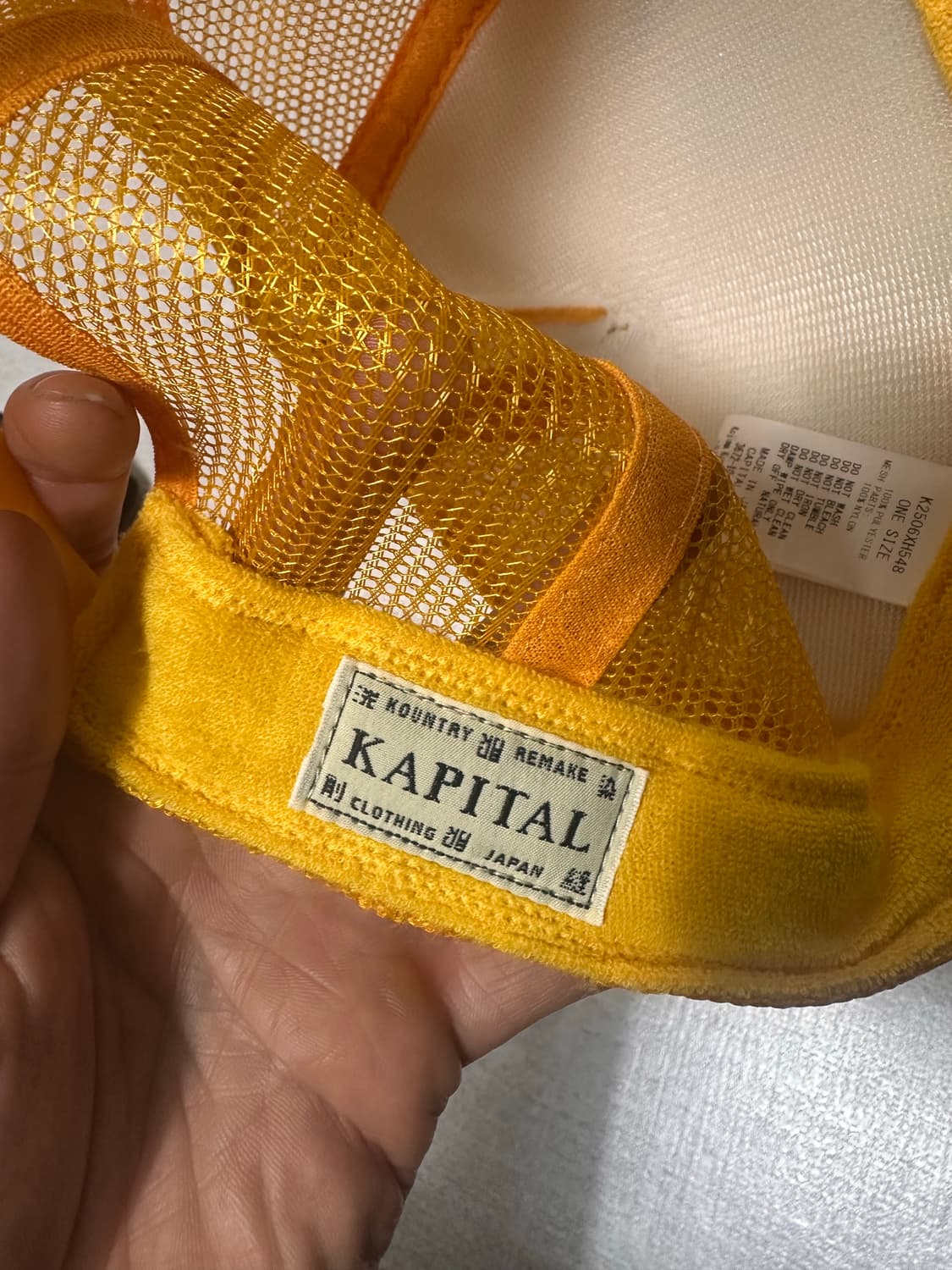 캐피탈[kapital]캐피탈 트러커캡 상품이미지2