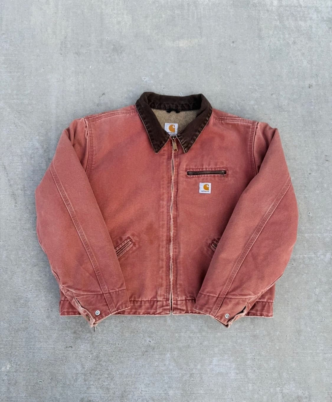 칼하트 디트로이트 자켓 j097 vrs 살몬핑크 상품이미지1
