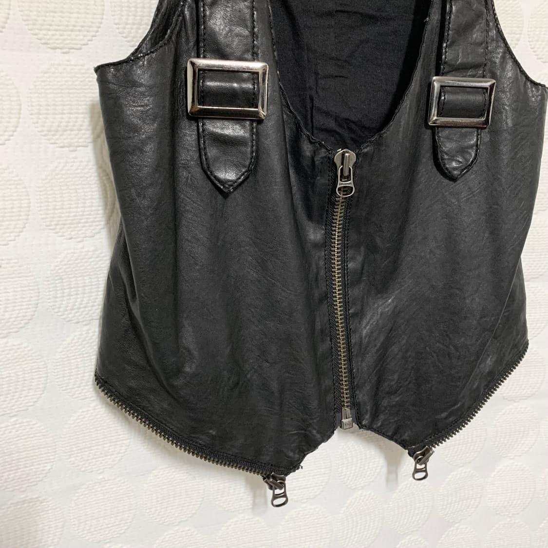 자딕 앤 볼테르 양가죽 지퍼 디테일 베스트 상품이미지5