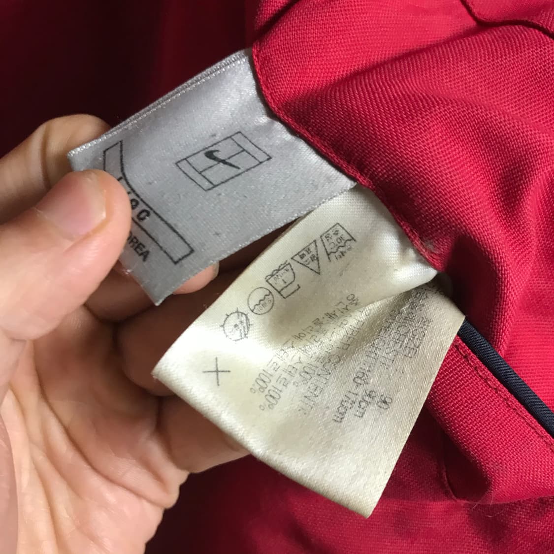 나이키 90s 빅로고 후리스 양면 점퍼 상품이미지6