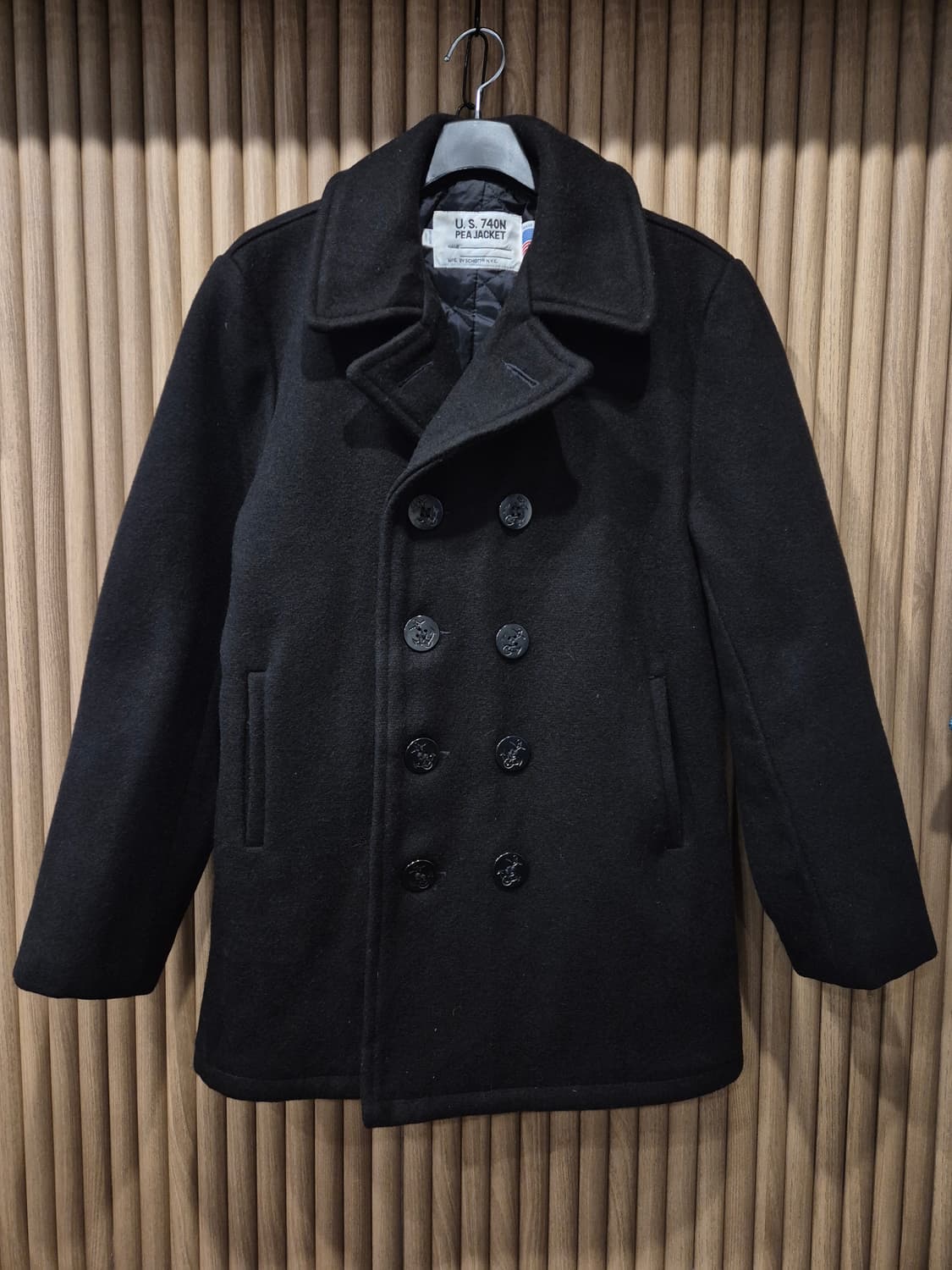 Schott U.S 740N Pea Jacket 피자켓 모직 코트 36 상품이미지1