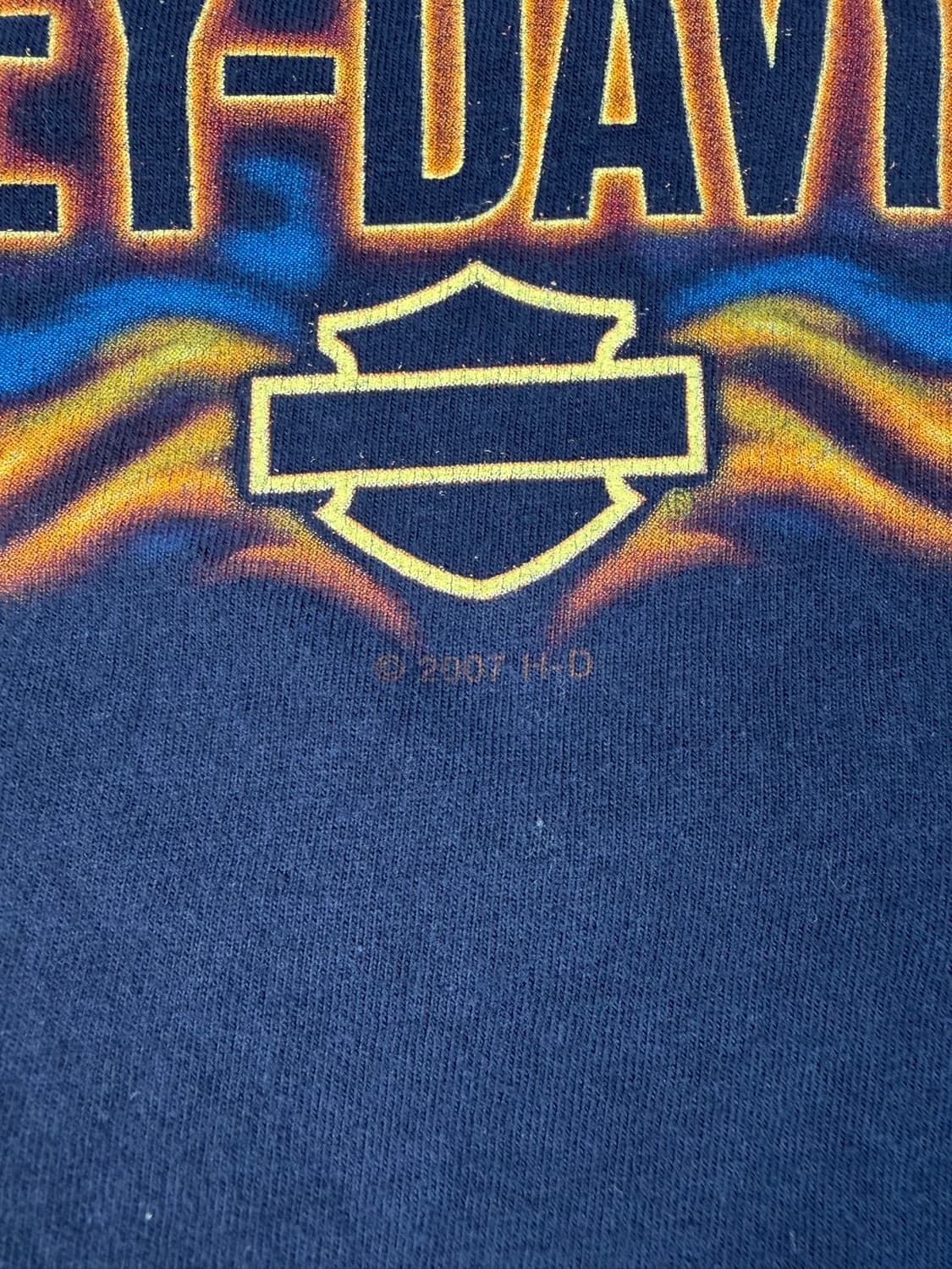 00s Harley Davidson L/S Tee (navy) 상품이미지6