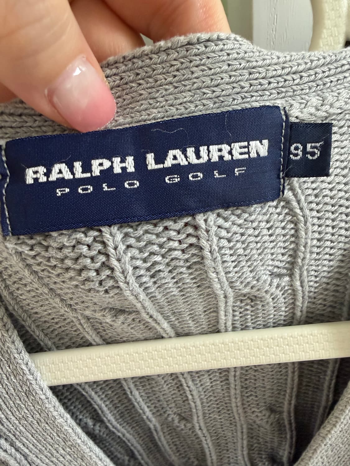 폴로 브이넥 가디건 상품이미지3