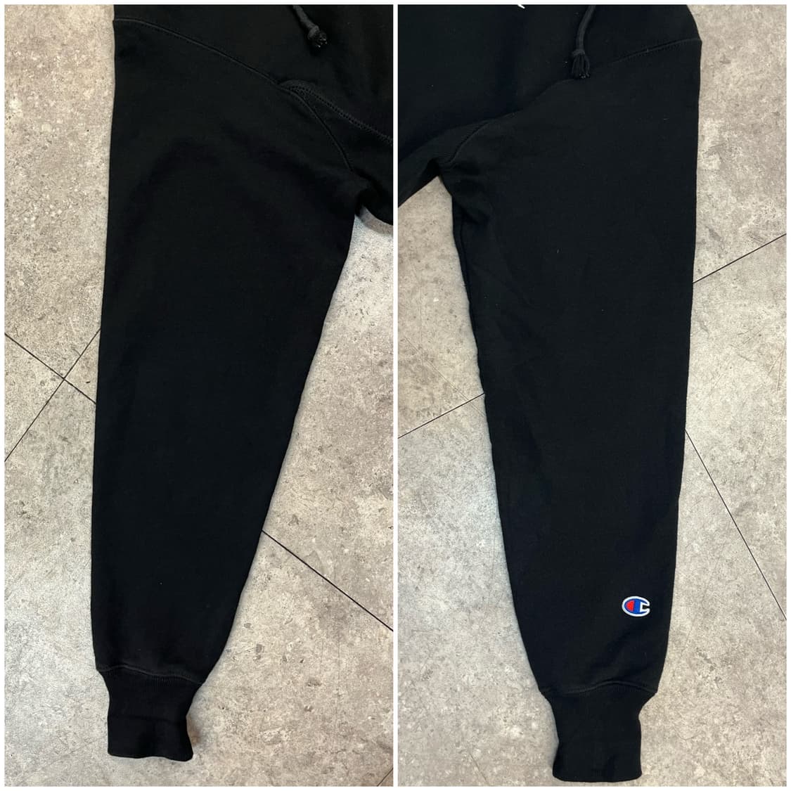 챔피온 기모 후드티 블랙 S #csz3080 상품이미지7