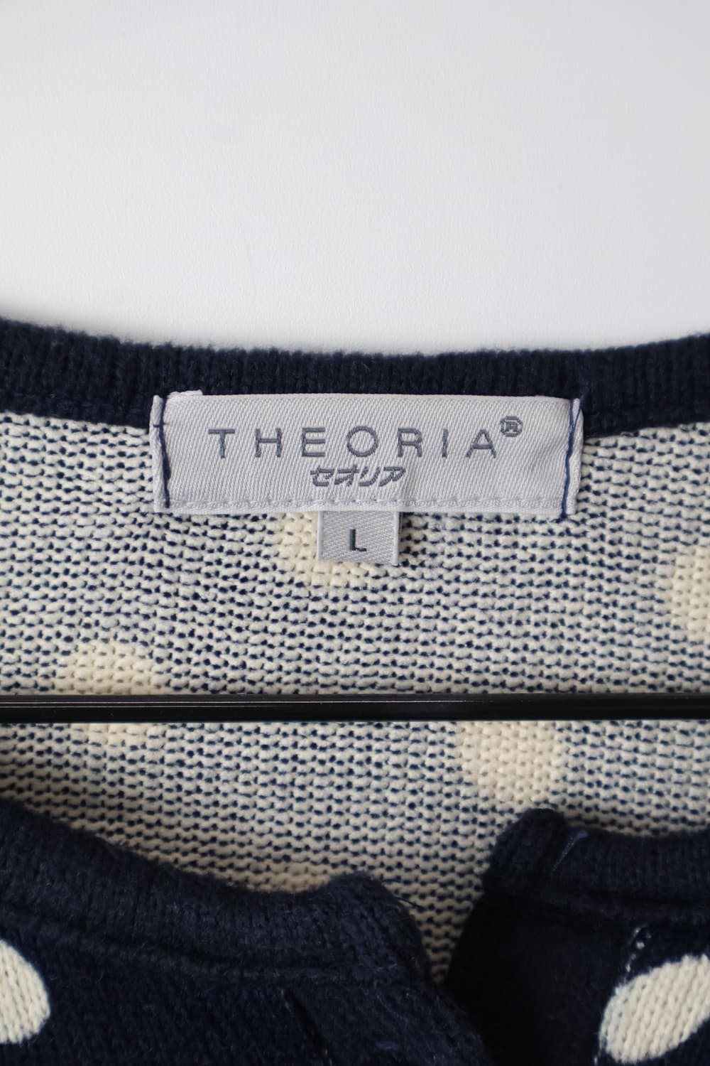 Theoria Navy Dotted Cardigans 상품이미지5