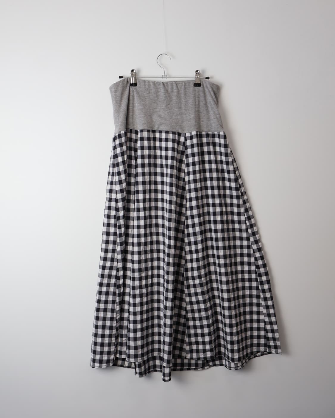 Jpn Poly Checked Long Skirts 상품이미지5