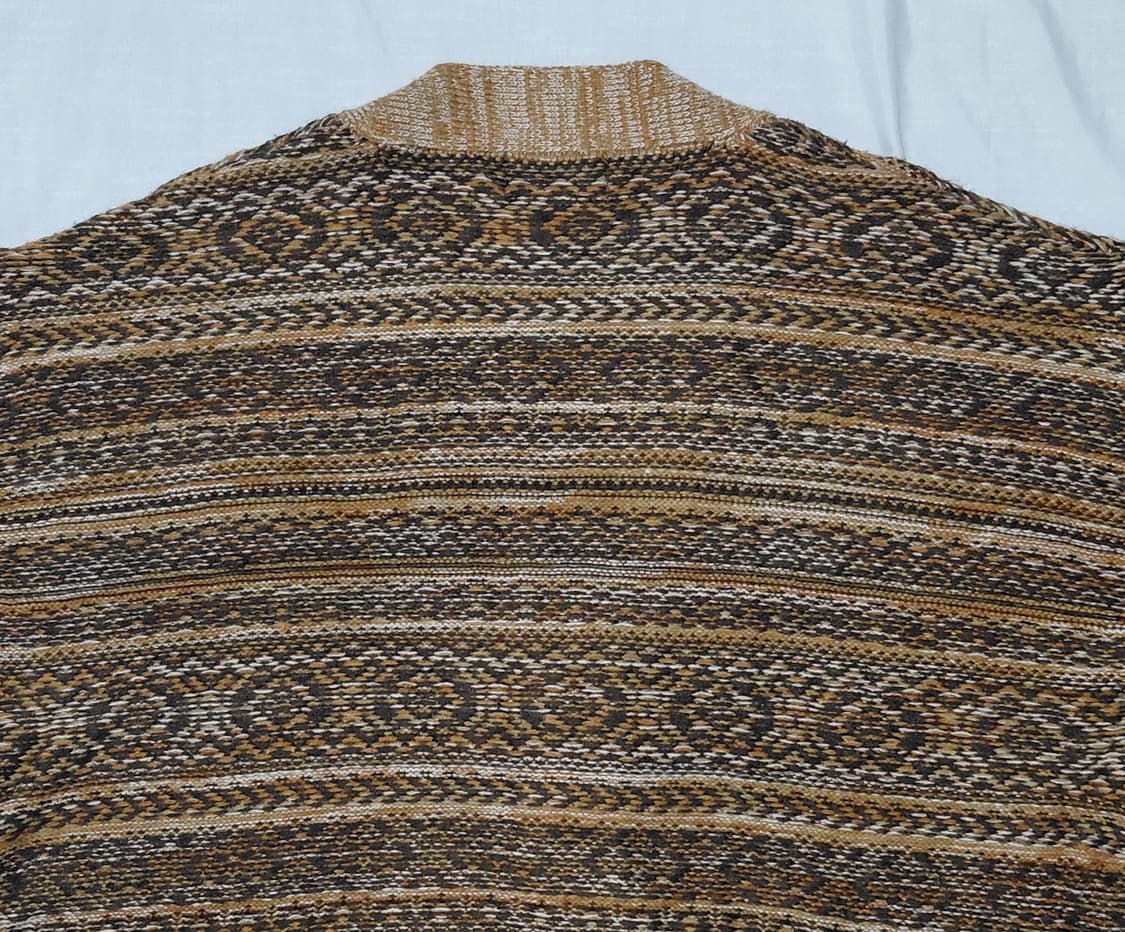 [L] 일본 브랜드 LAKOLE(라코레) 자카드 패턴 니트 가디건 상품이미지9