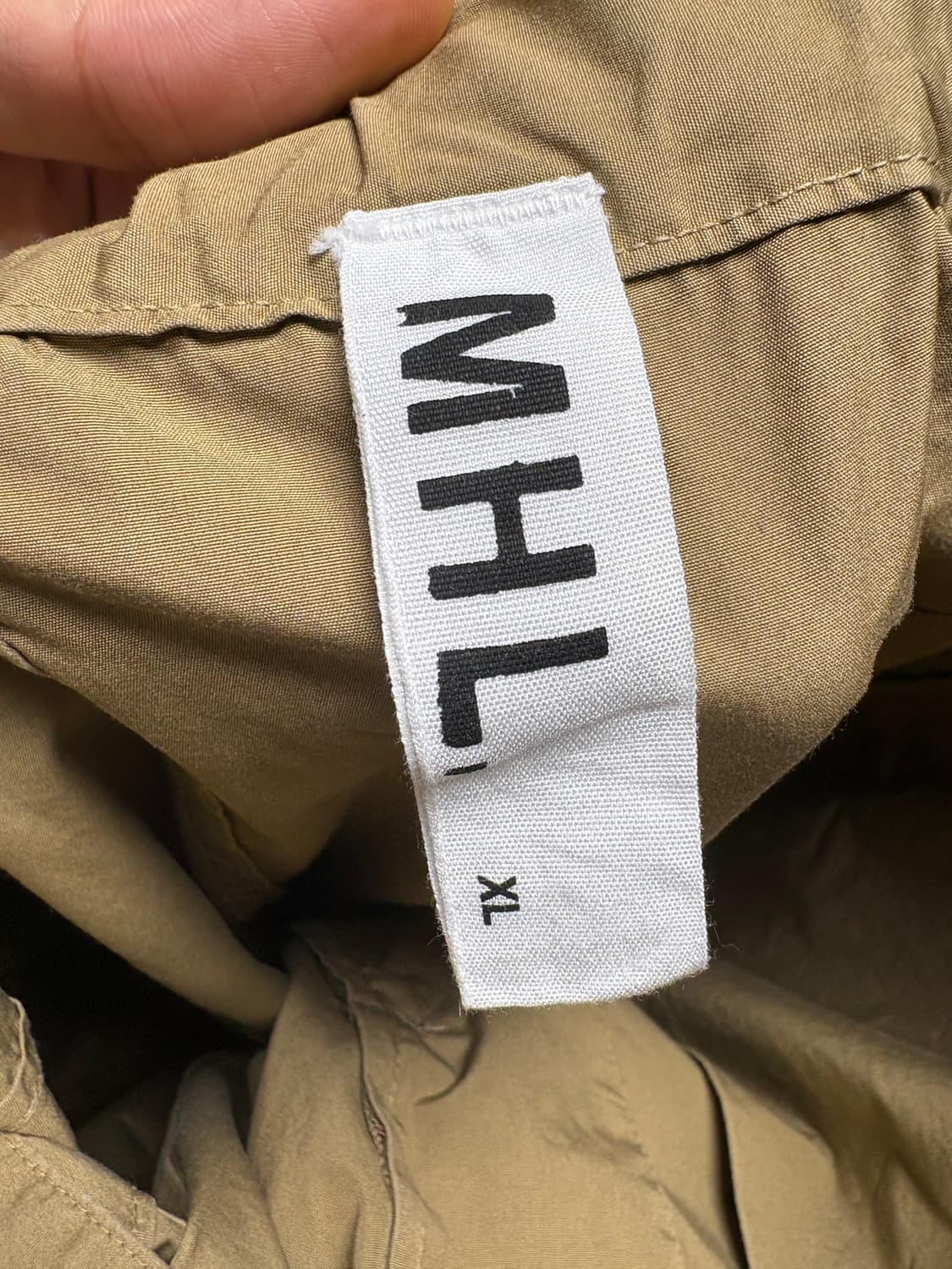 mhl 마가렛호웰 파인 컴팩트 팬츠 XL 상품이미지3