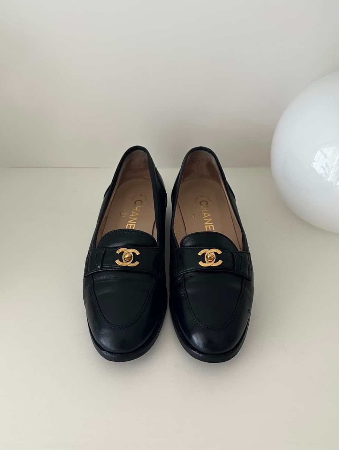 샤넬 빈티지 턴락 로퍼 상품이미지2