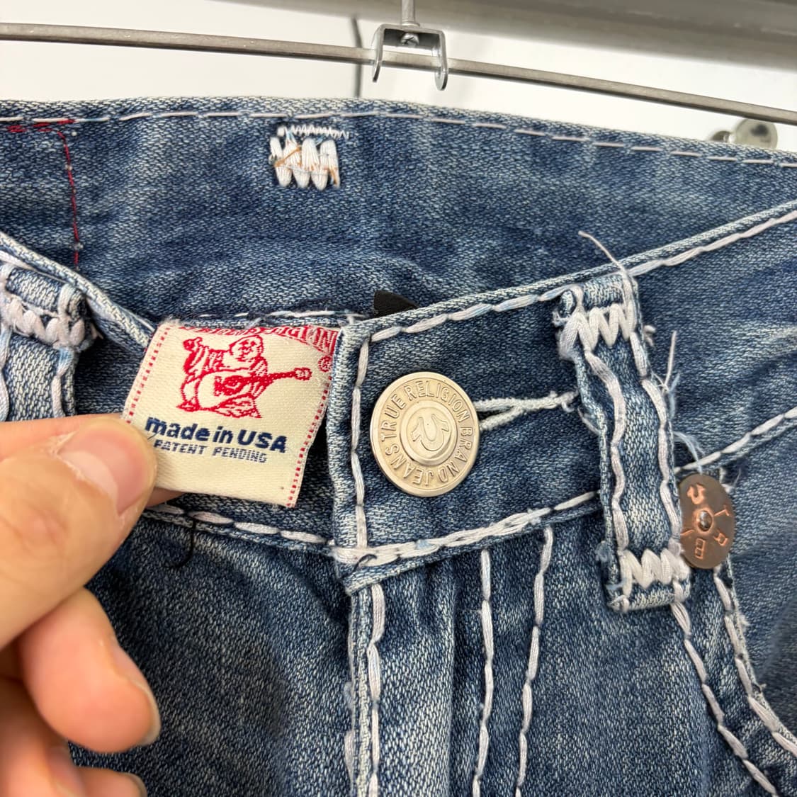 트루릴리전 월드투어 데님 팬츠 상품이미지8