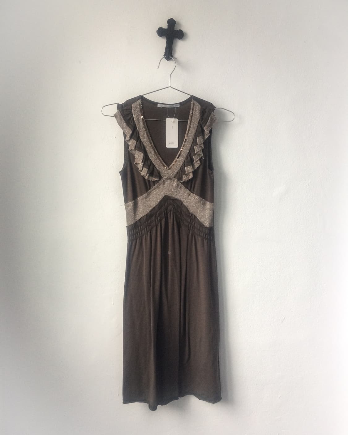 Knitted point sleeveless onepiece 상품이미지2