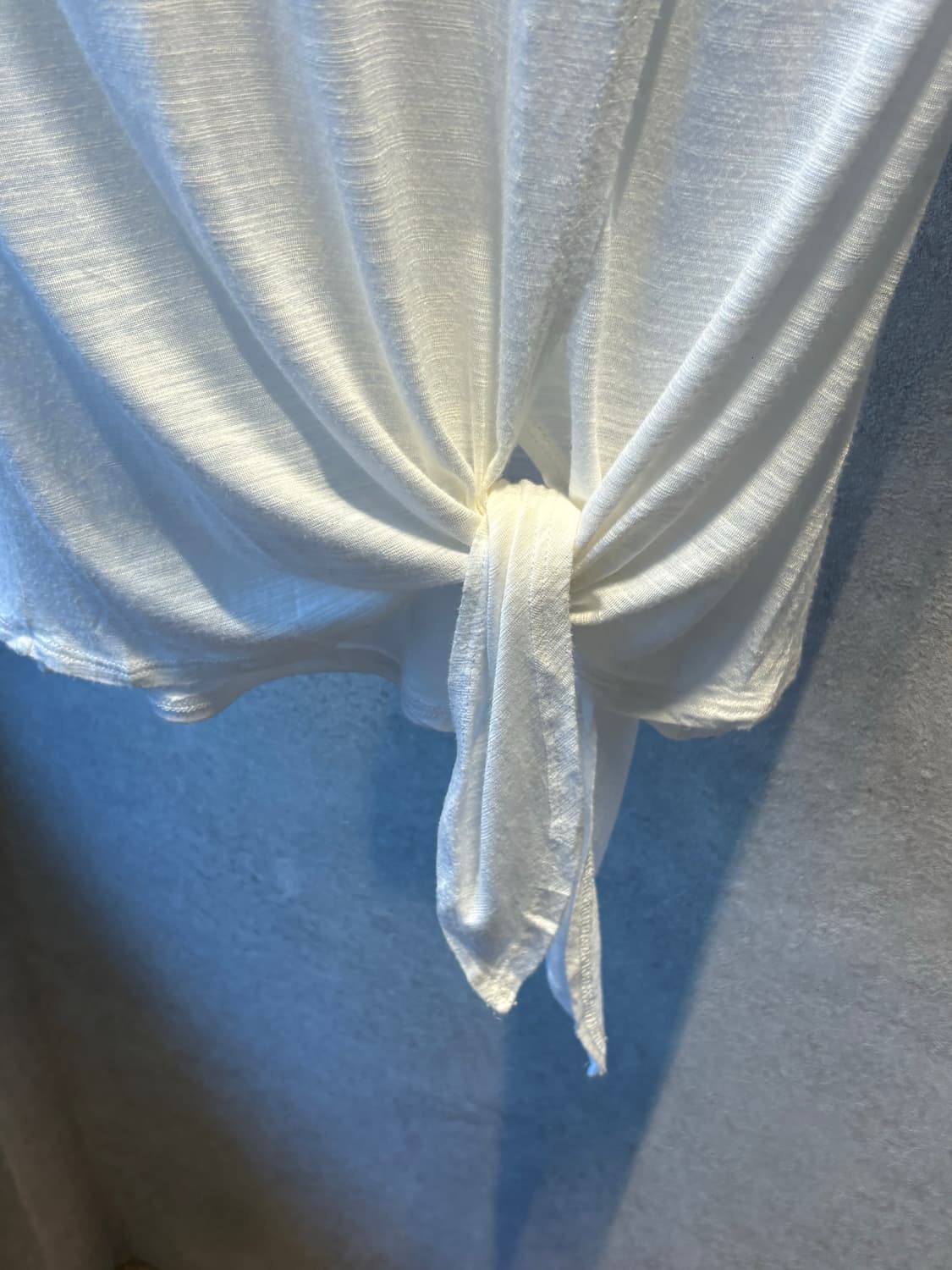 White layered tee 상품이미지2