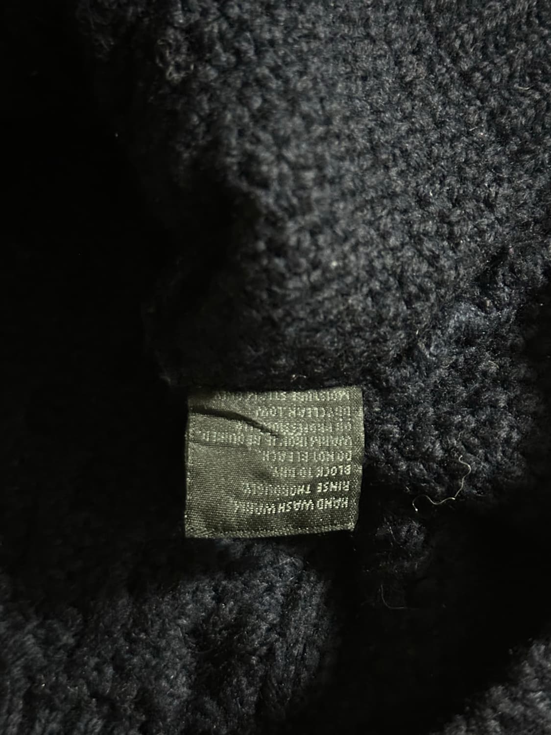 90s Peregrine 영국제 울 케이블 가디건 M 상품이미지3