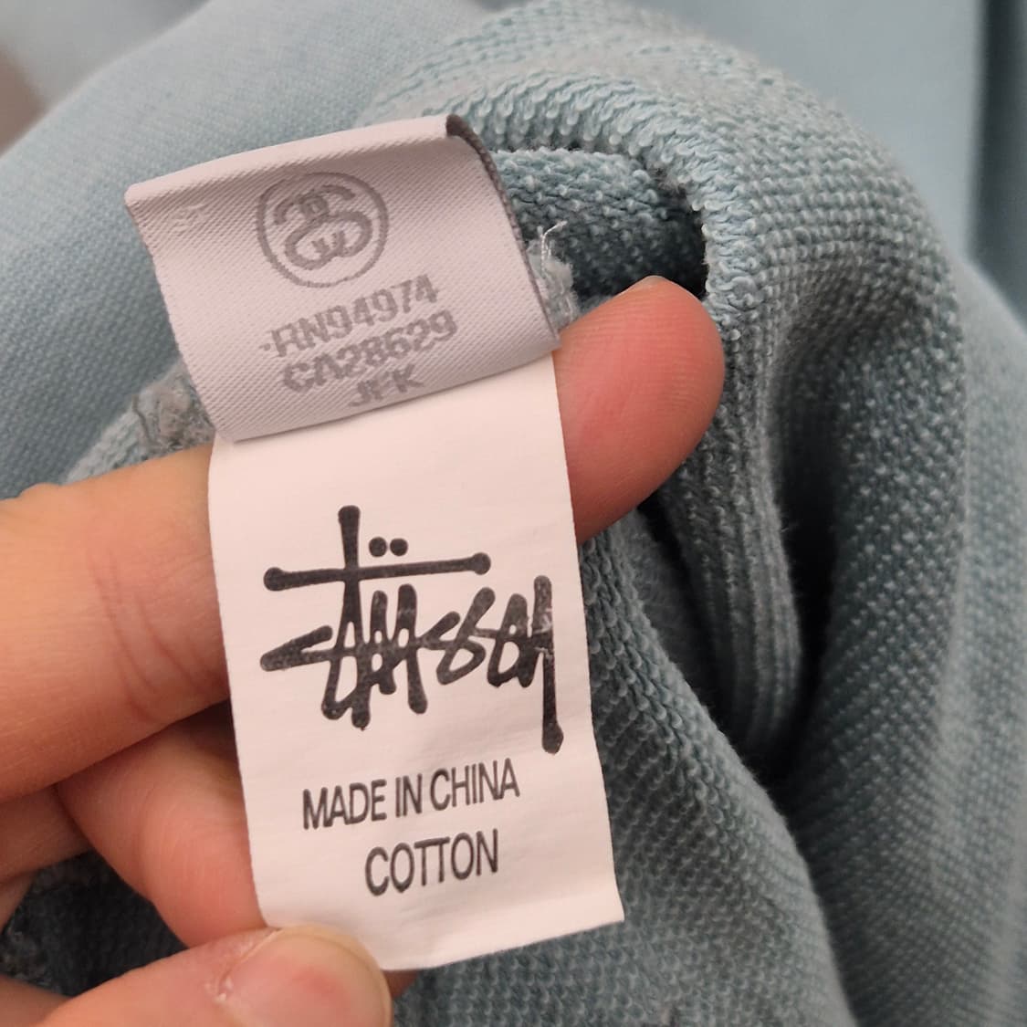 스투시 스탁 로고 후디 M 상품이미지6