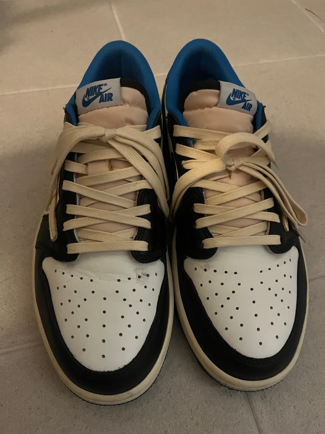 조던 1 x 트래비스 스캇 x 프라그먼트 레트로 로우 OG SP 밀리터리 상품이미지5