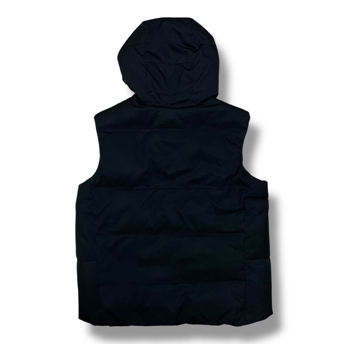 폴로 빅포니 후드 패딩조끼 블랙 상품이미지2