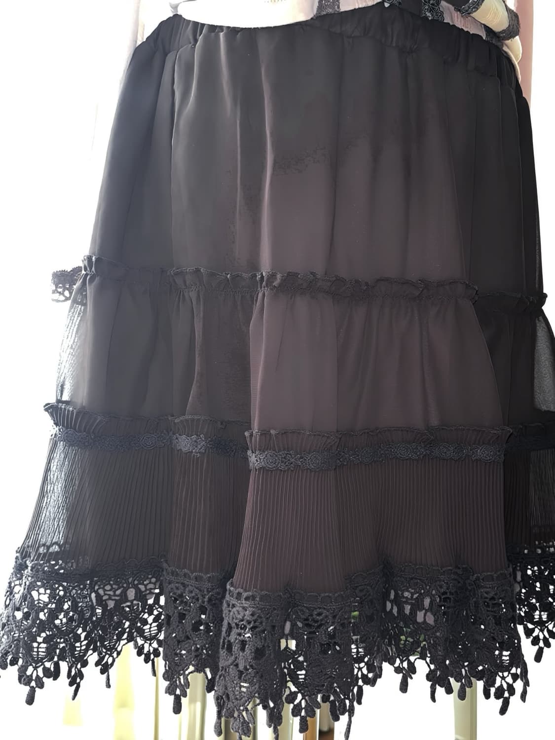 Axes femme 엑시즈팜 스커트 일브 빈티지 로걀 히메 라떼갸루 상품이미지1