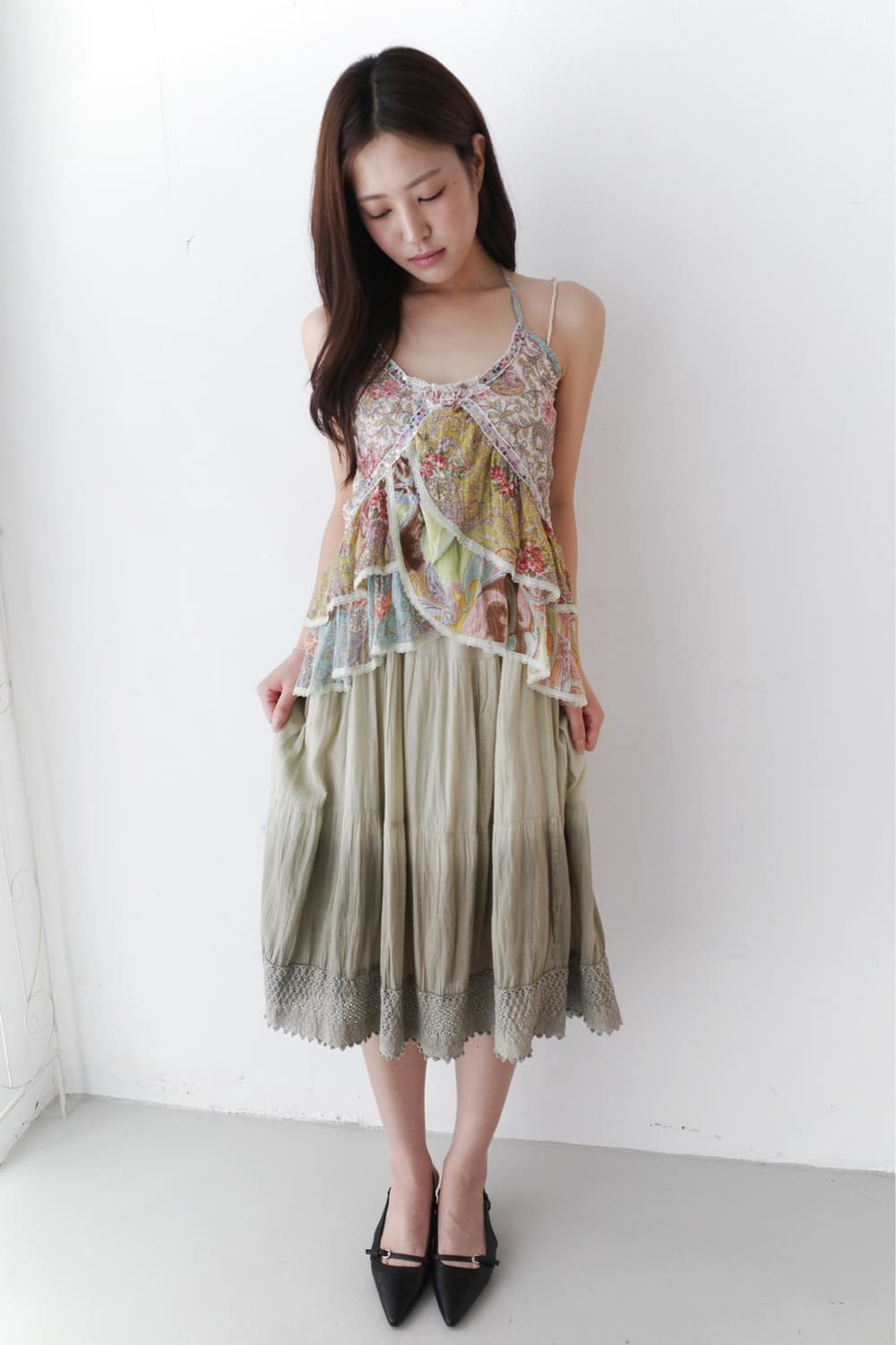 gradation cancan skirt 상품이미지4