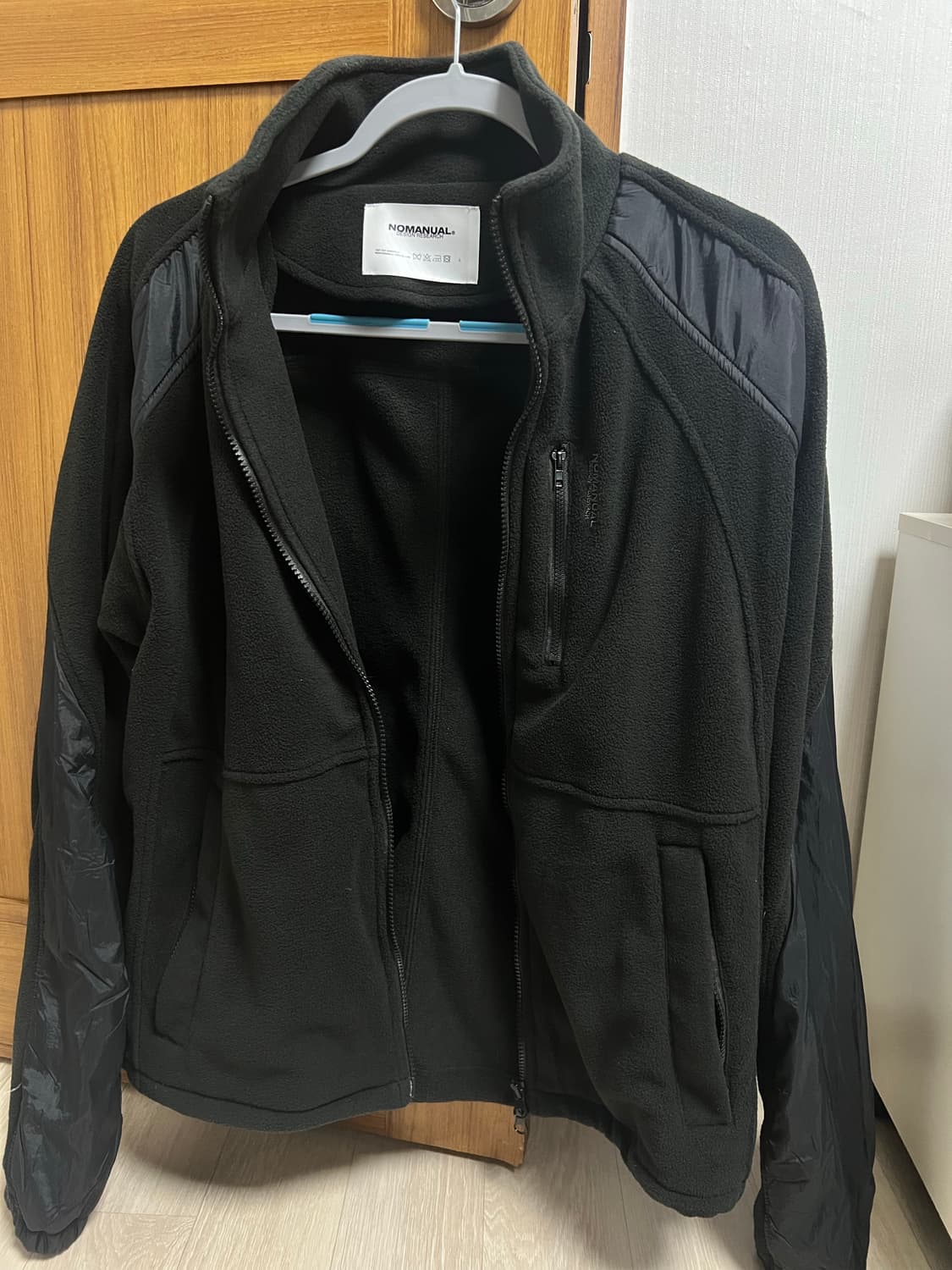 노메뉴얼 플리스 자켓 블랙 L 상품이미지2