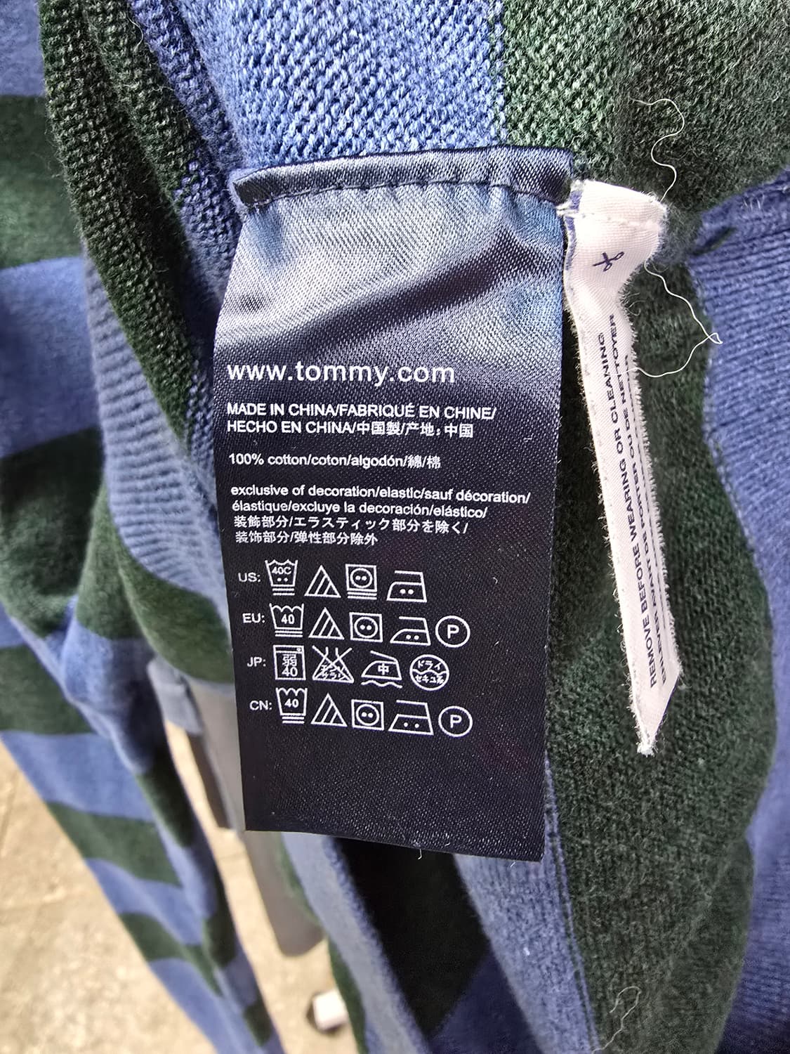 타미힐피거 스트라이프 니트 (1242) 상품이미지4