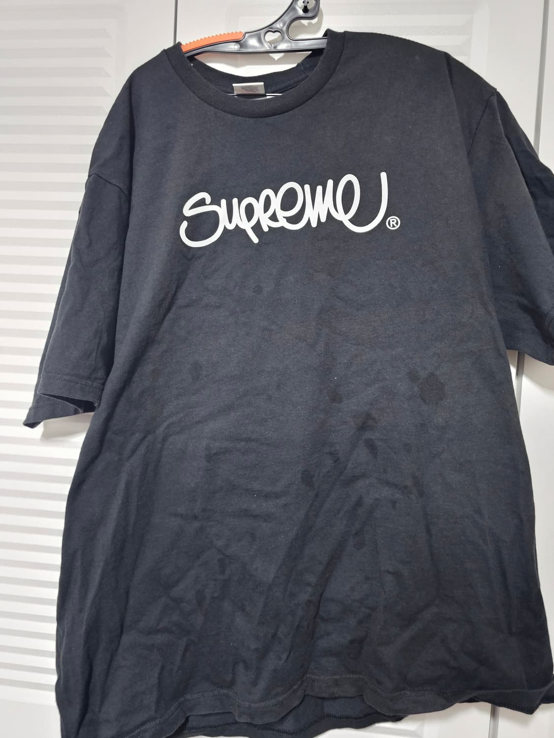 슈프림 스트리터파이터 블랙xxl 반팔 상품이미지3