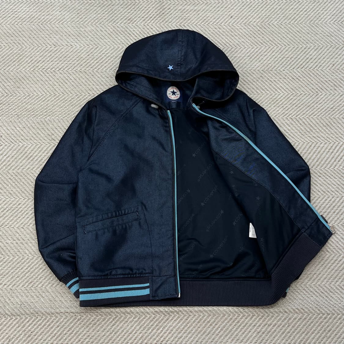 컨버스 데님 후드집업 r3303 상품이미지3