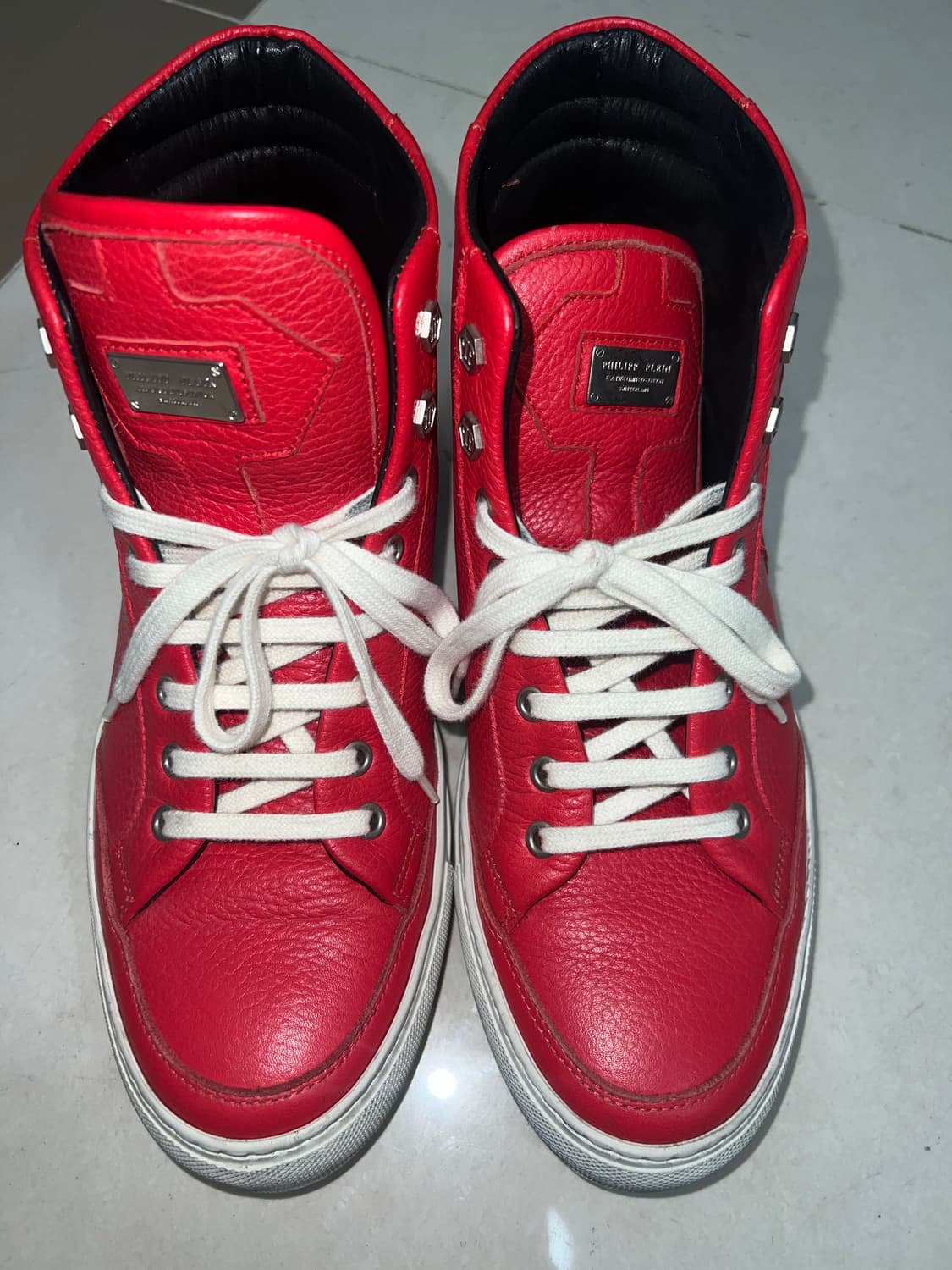 필립플레인 스컬 하이탑 hightop  상품이미지2