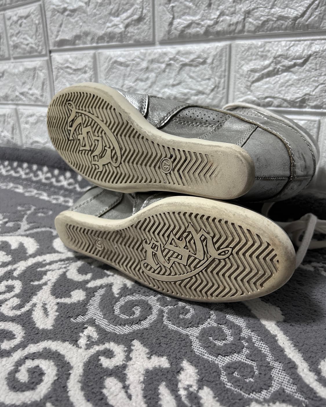 Ash 아쉬 메탈릭 실버 히든 웨지힐 스니커즈 상품이미지6