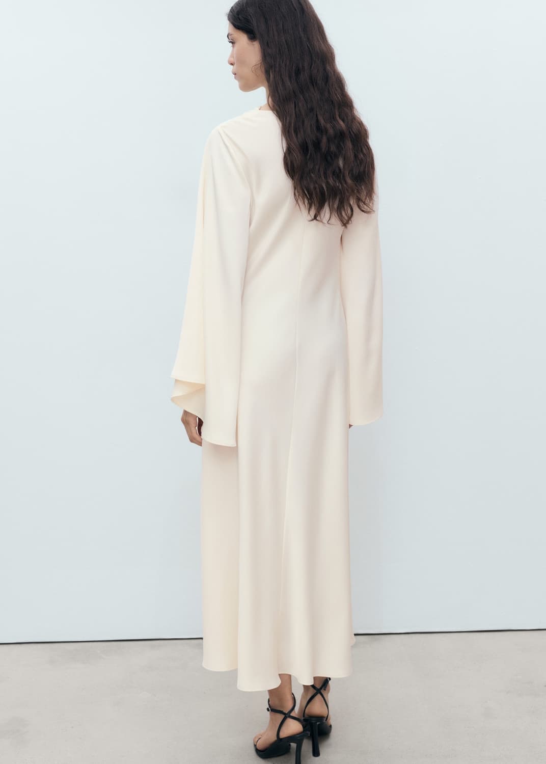 망고 롱 새틴 드레스 S (새상품) 상품이미지3