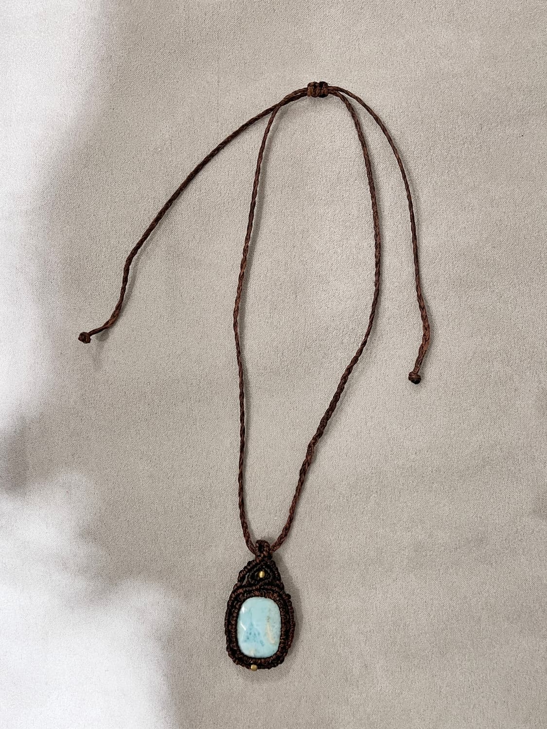 라리마 마크라메 목걸이 상품이미지1