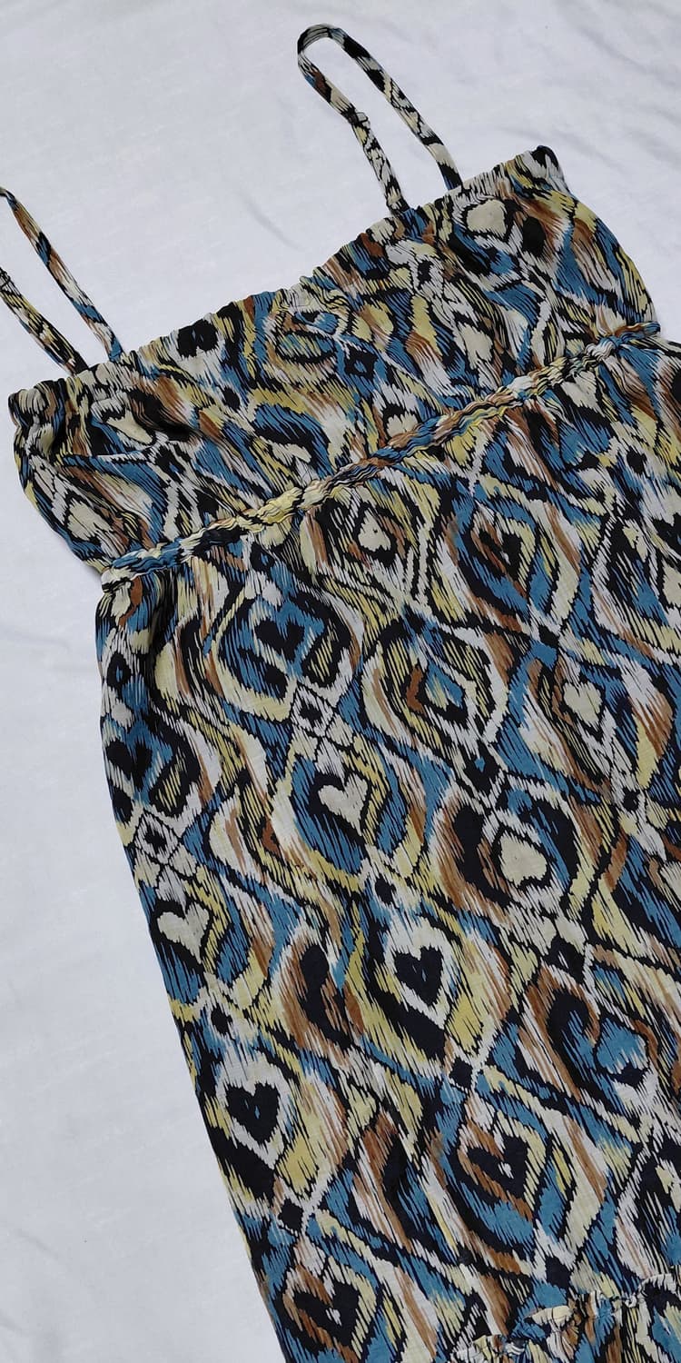 [정품/희귀] LAUTREAMONT 에스닉 패턴 맥시 원피스(38) 상품이미지9