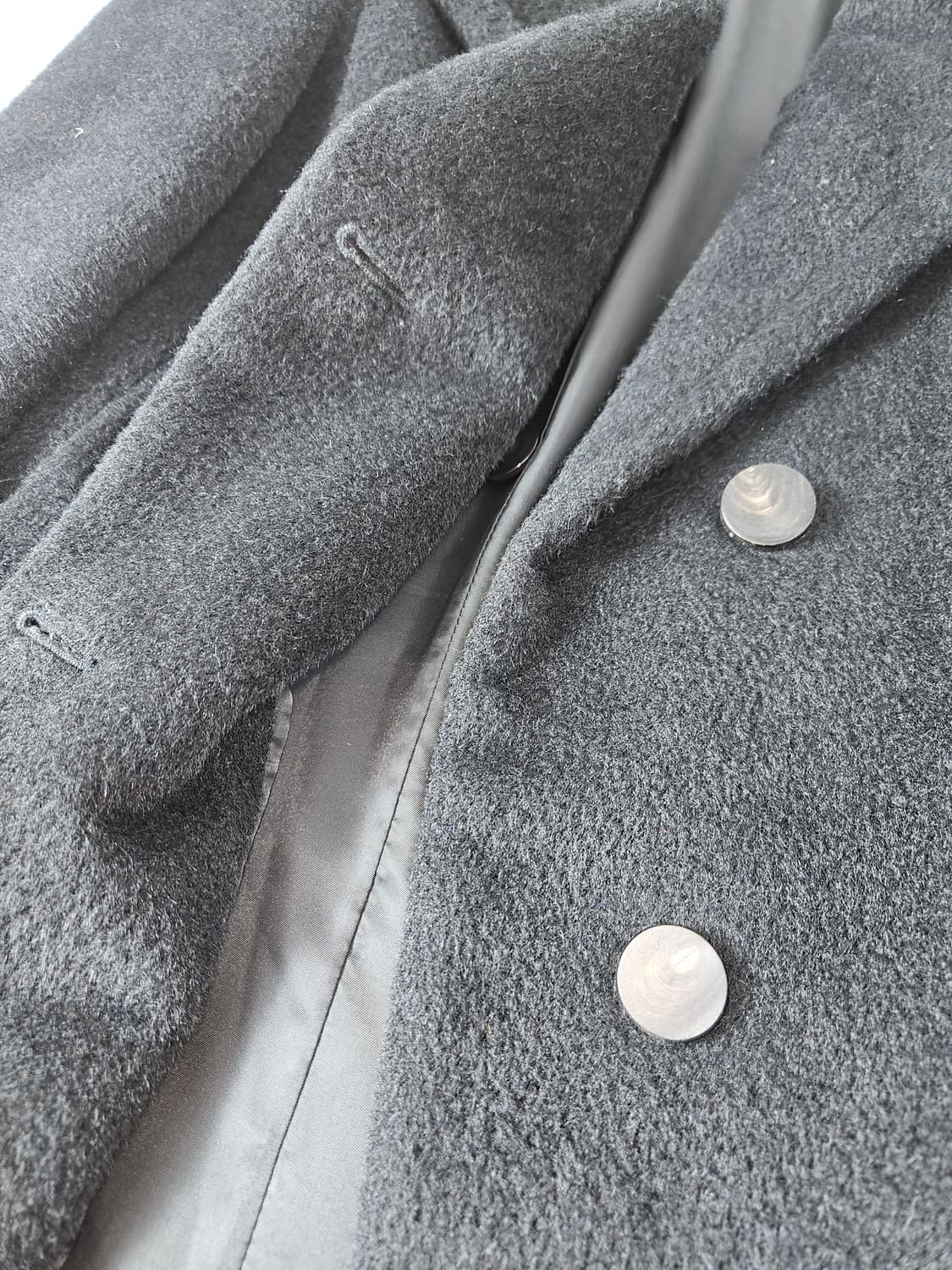 MINE 마인 한섬 이태리 베이비라마 코트 리얼라마 76 상품이미지2