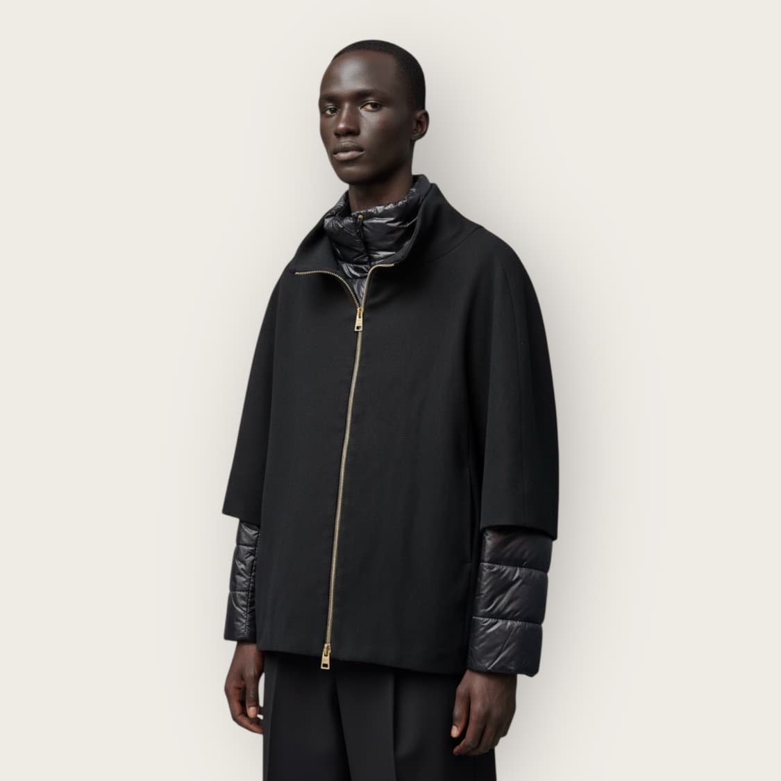 50/ 에르노 레이어 패딩코트 하이브리드 자켓 상품이미지1