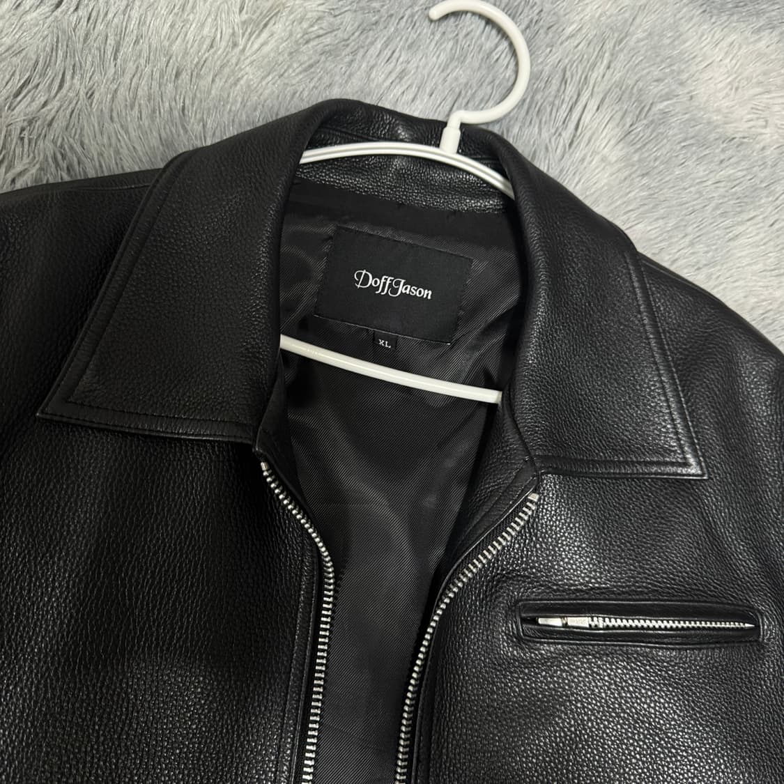 도프제이슨 소가죽자켓 XL사이즈  상품이미지4