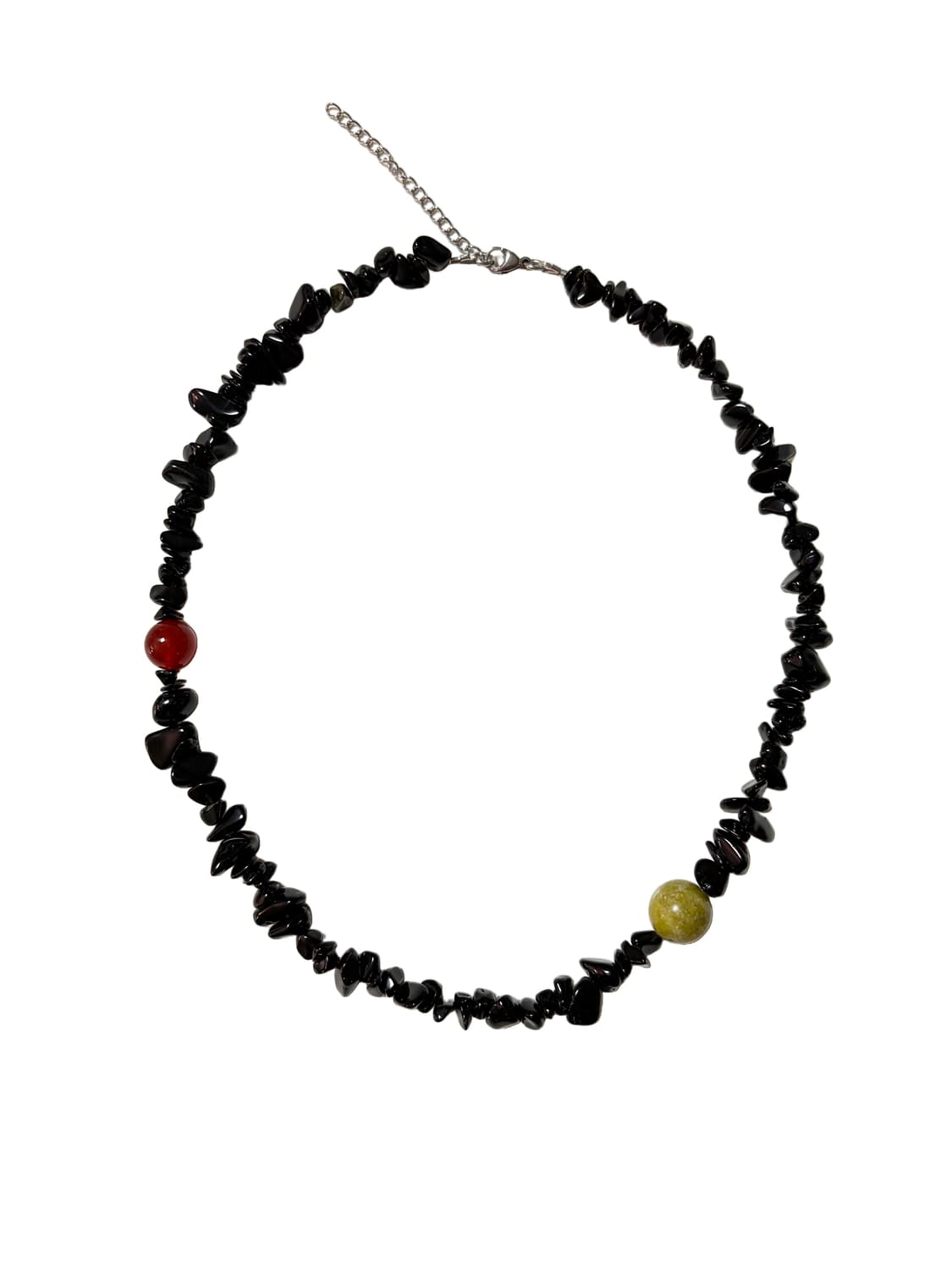 Charm stone necklace 상품이미지1