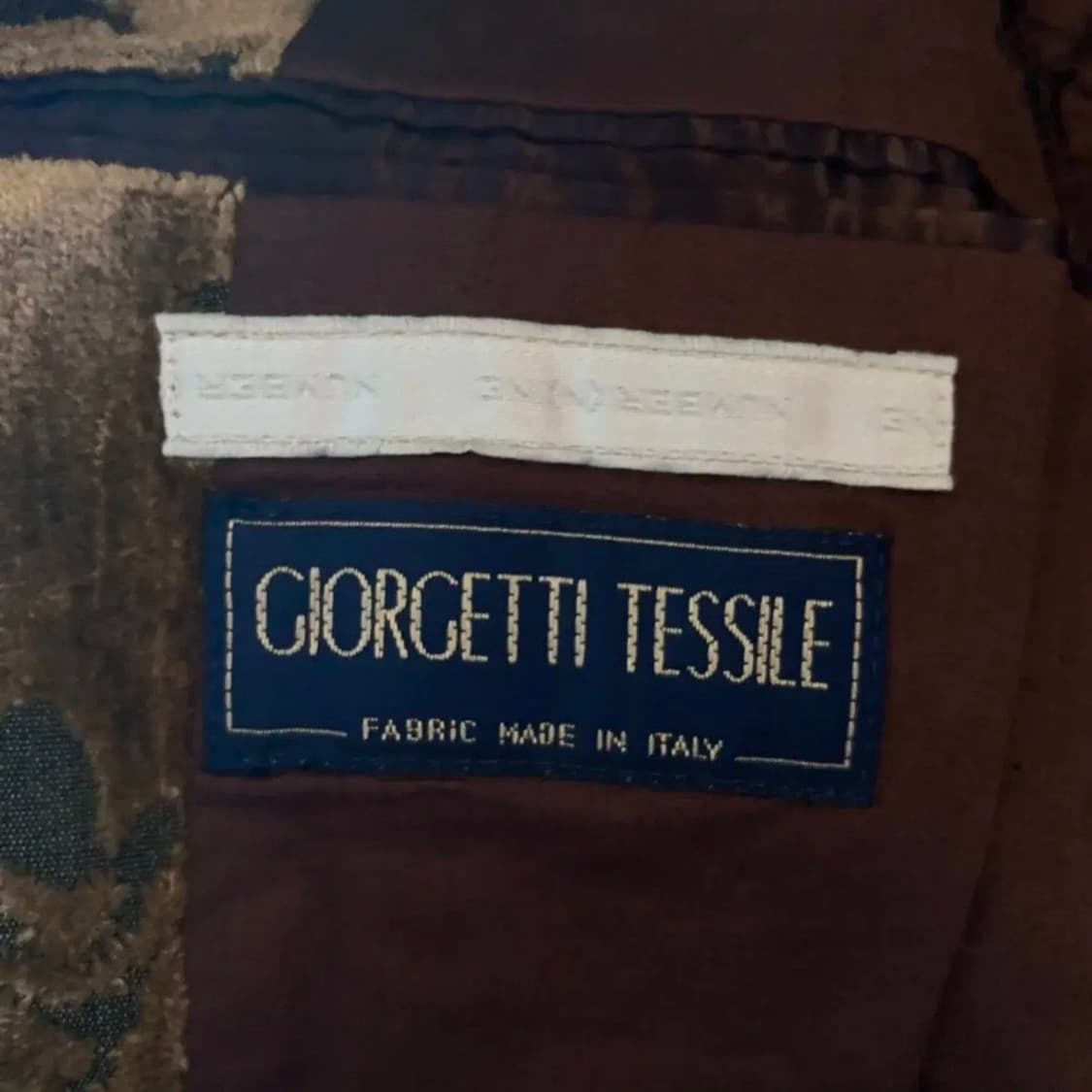 넘버나인 AW02 조지 해리슨 벨벳 자켓 상품이미지6