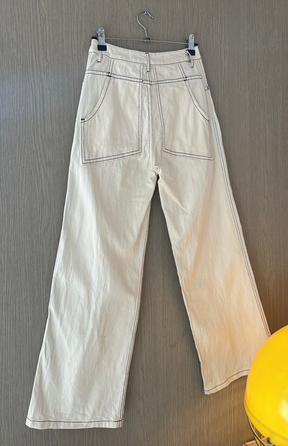 Off-White Cotton Pants 상품이미지2