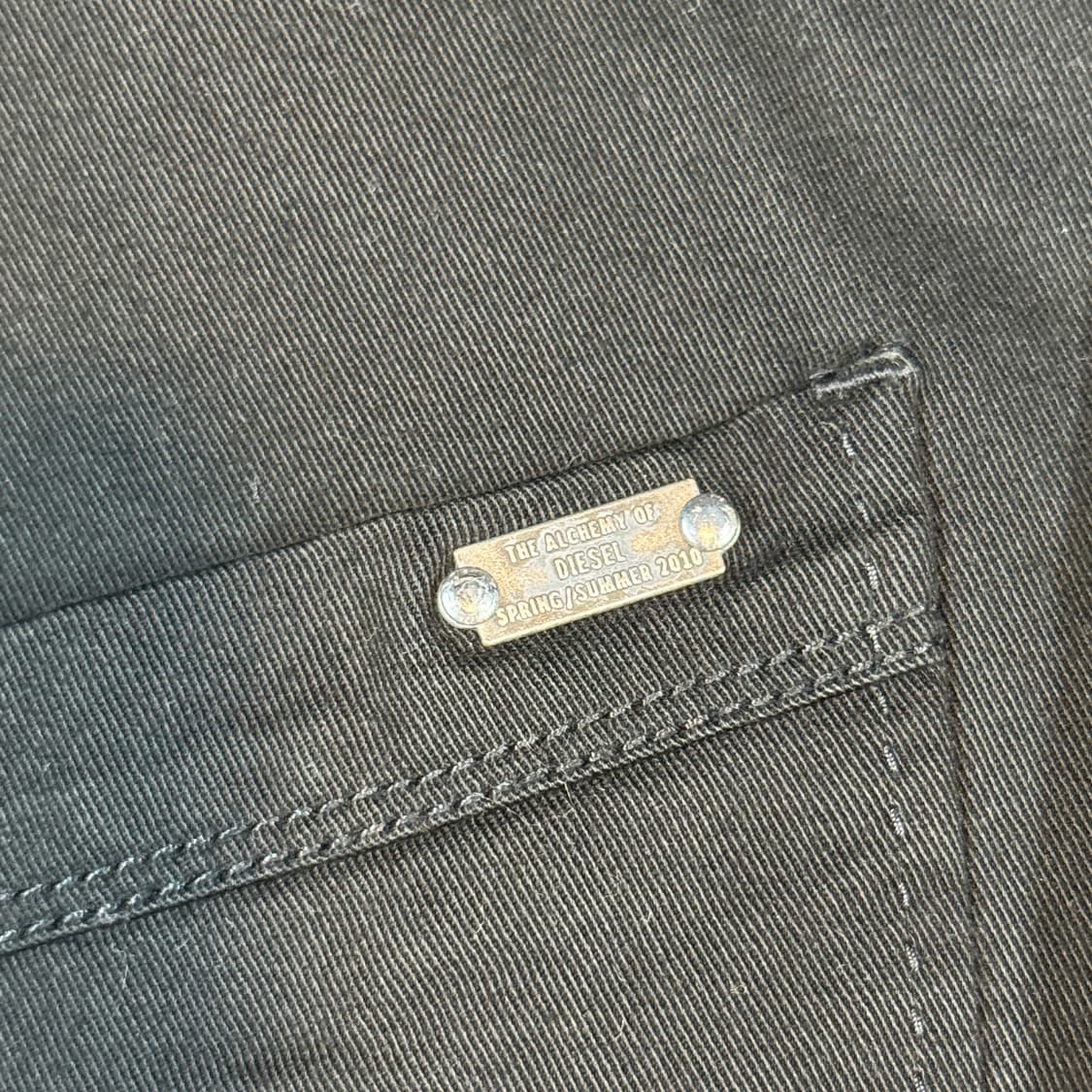 M) 디젤 Diesel 10ss 알케미 라인 버클 넥 자켓 상품이미지4