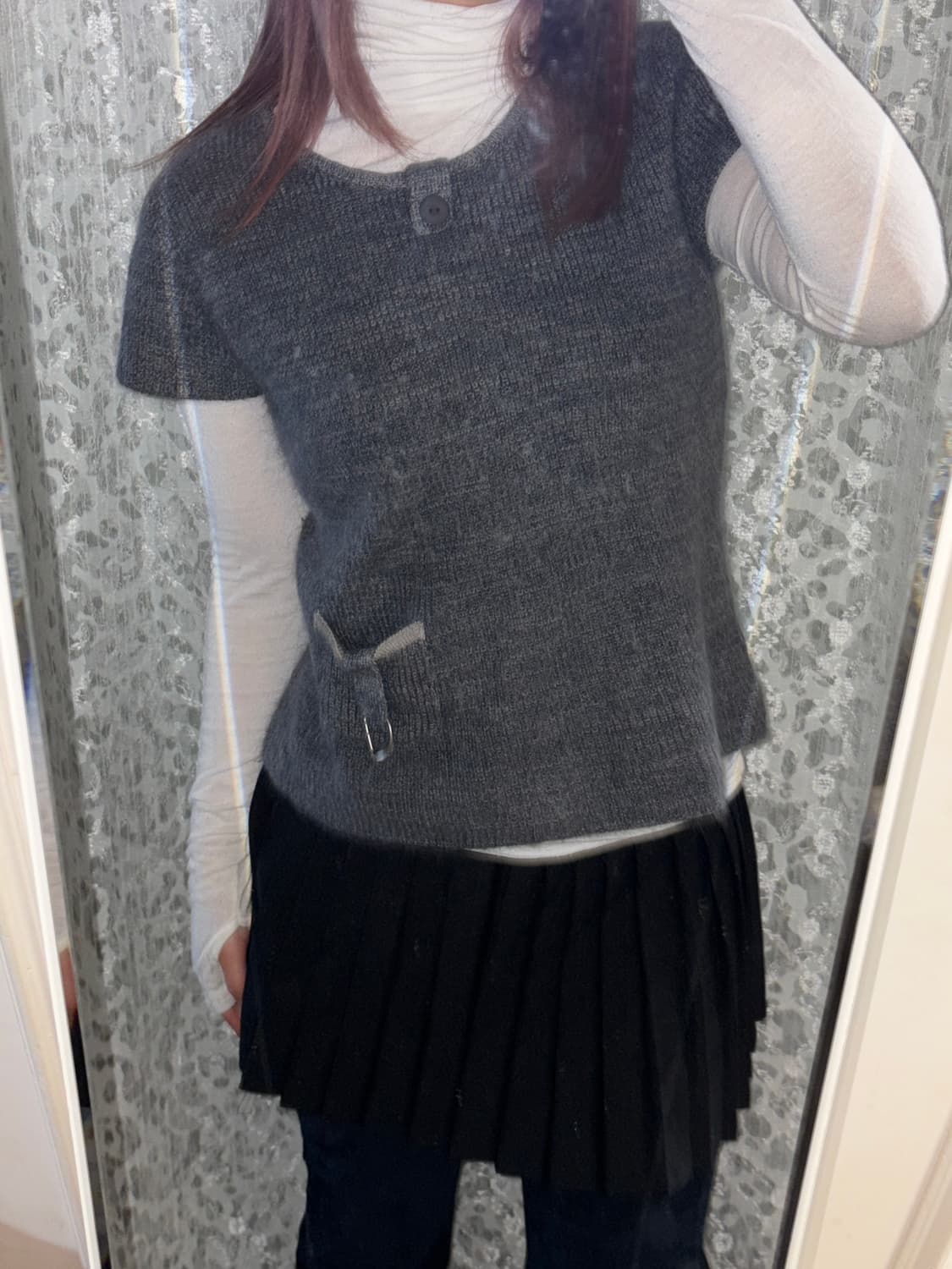 Dark gray knit 상품이미지5