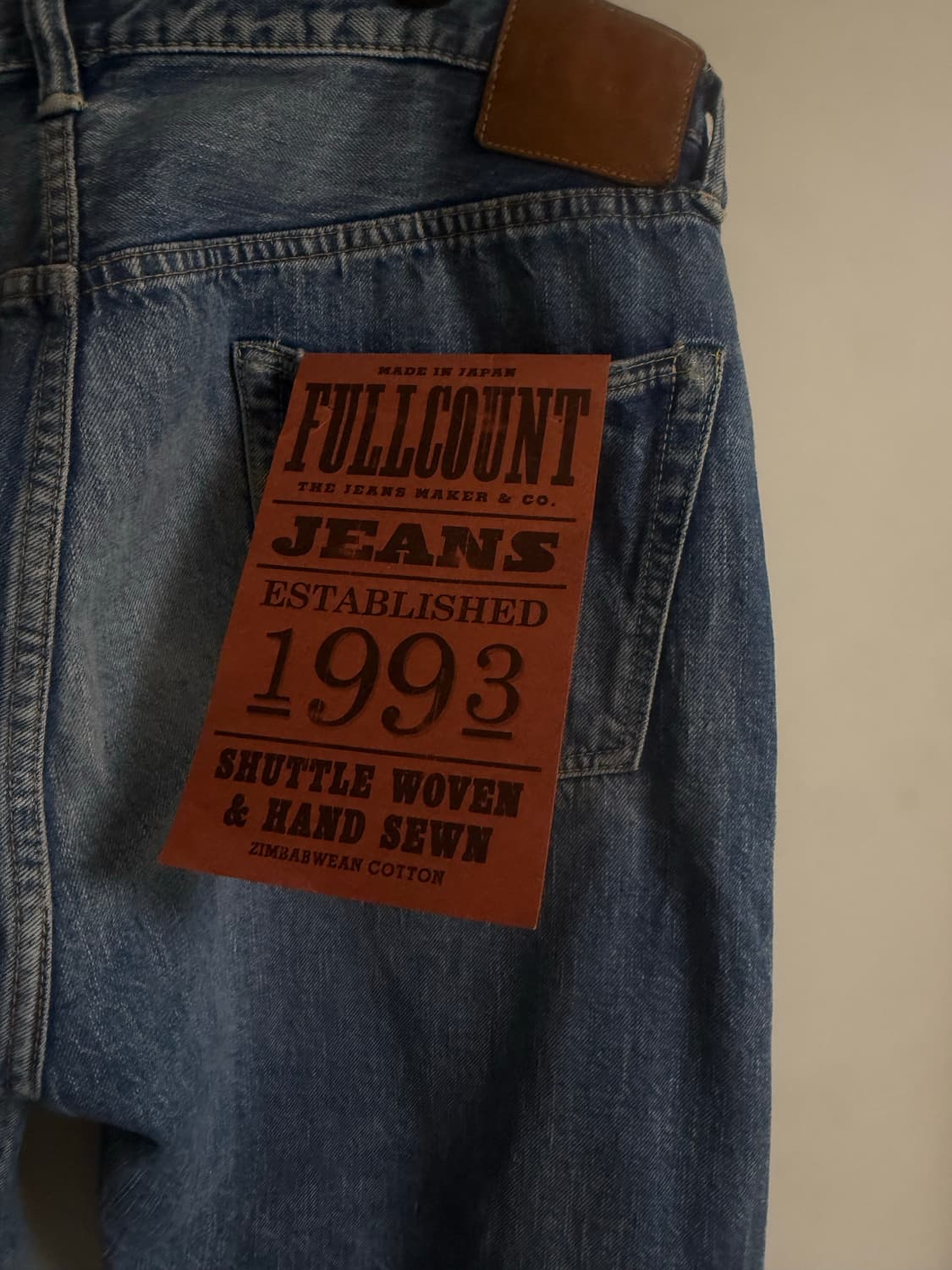 풀카운트 다트포드 1101 38size 상품이미지1