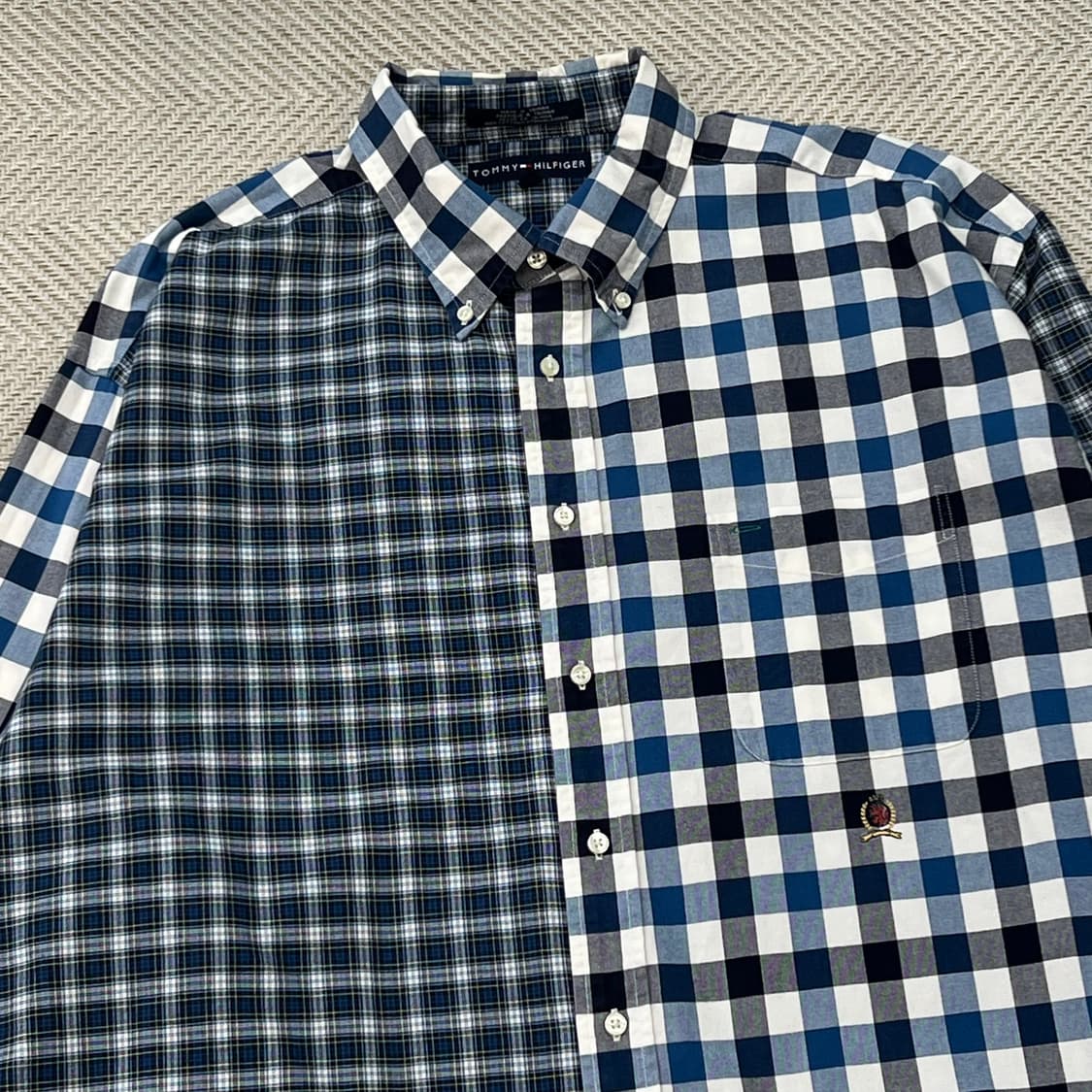 타미힐피거 멀티체크 셔츠 r4006 상품이미지3