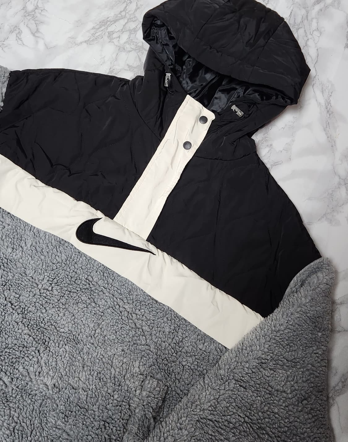 나이키 빅로고 올드스쿨 후리스 후드 자켓 상품이미지3