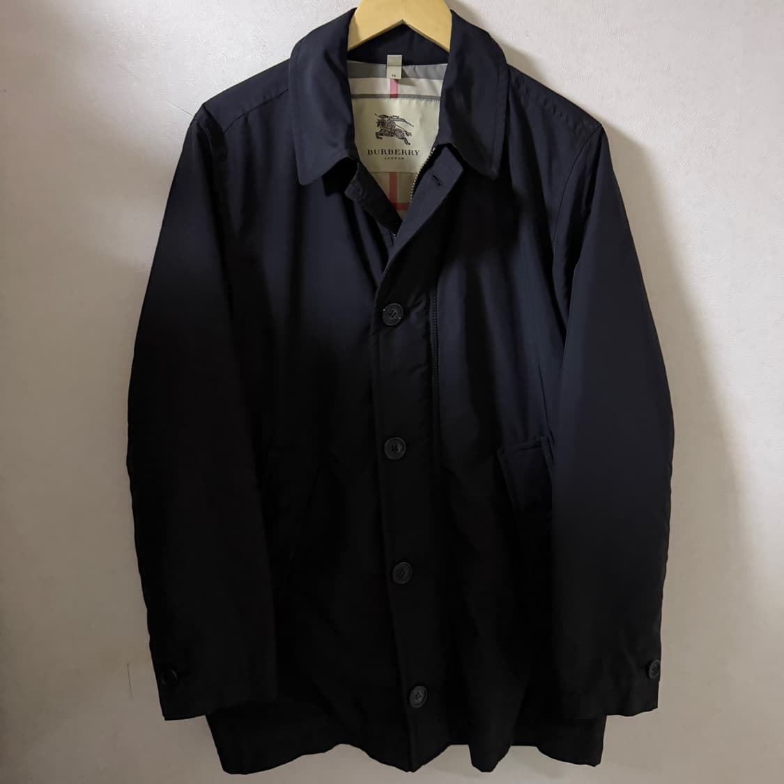 버버리 노바체크 퀄팅 남성 맥코트 M(100-슬림 105) 상품이미지1