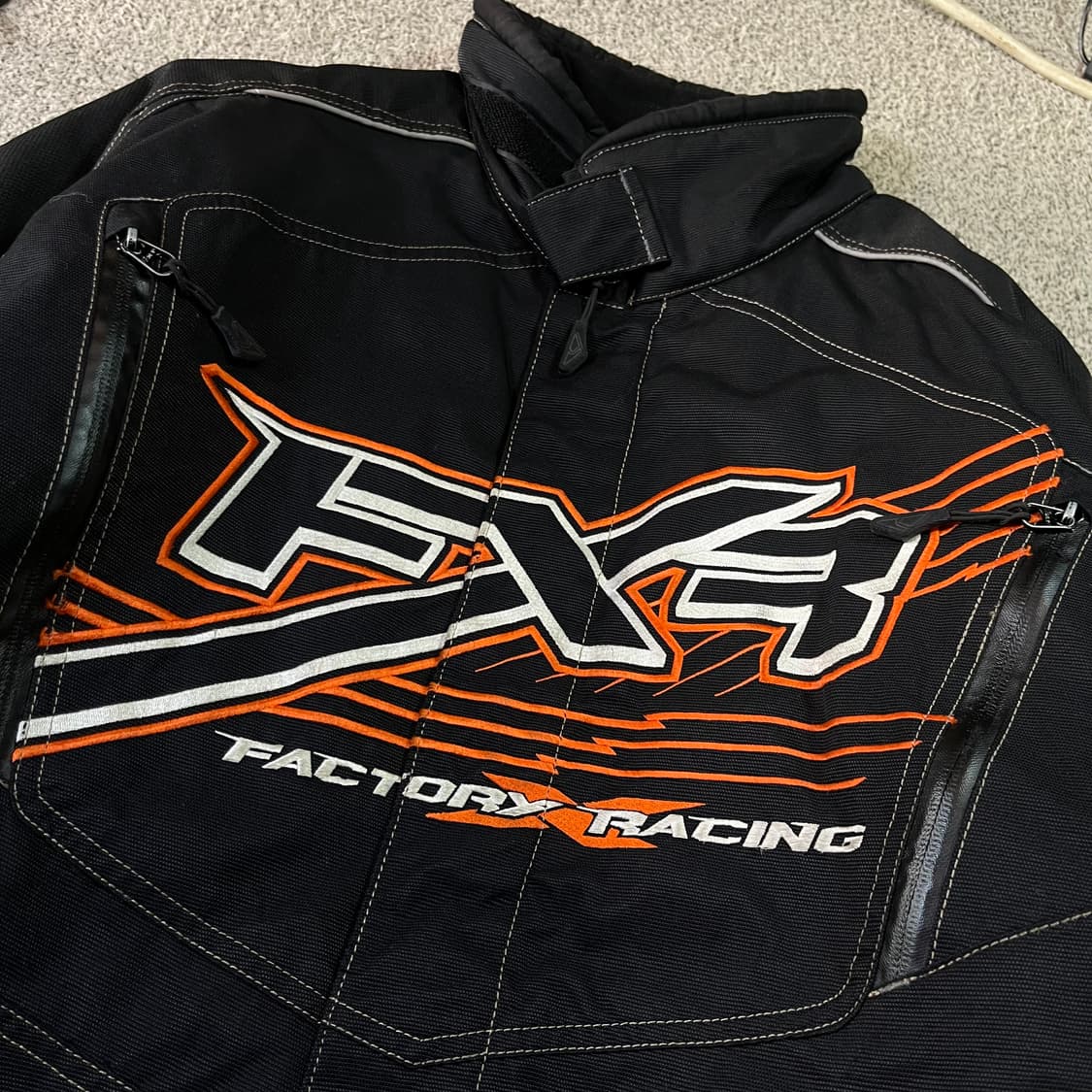 FXR 빅로고 레이싱 바이커 자켓 상품이미지2