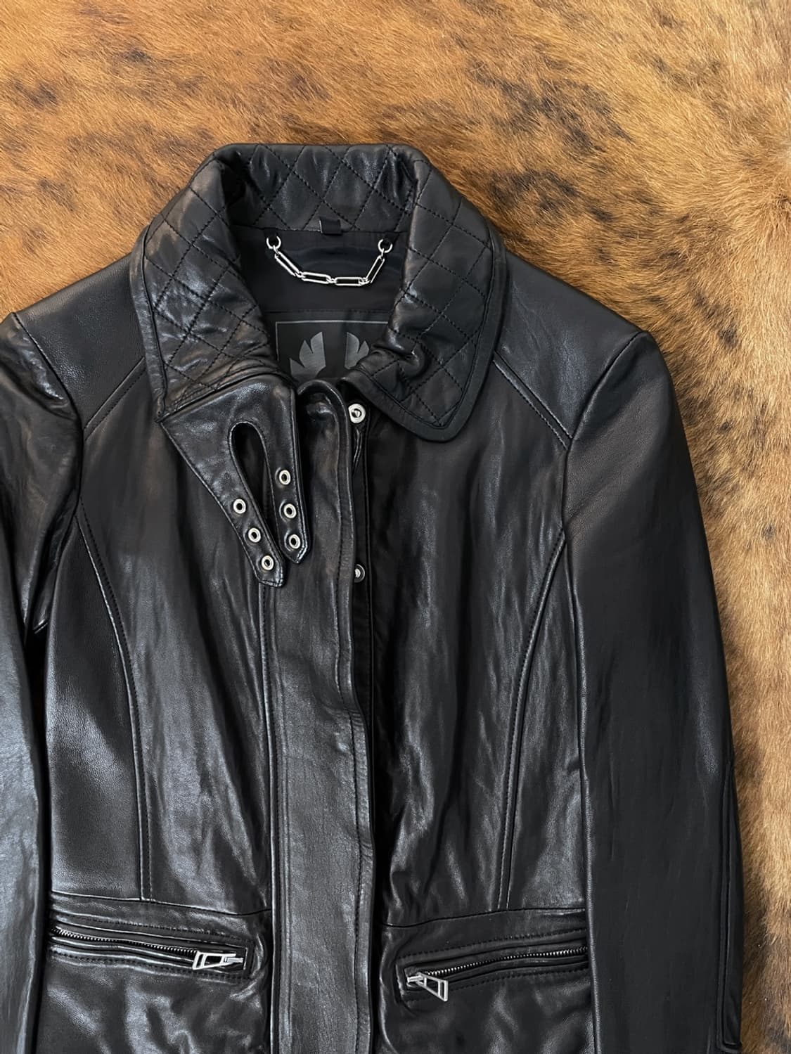 벨스타프 양가죽 라이더 자켓  상품이미지5