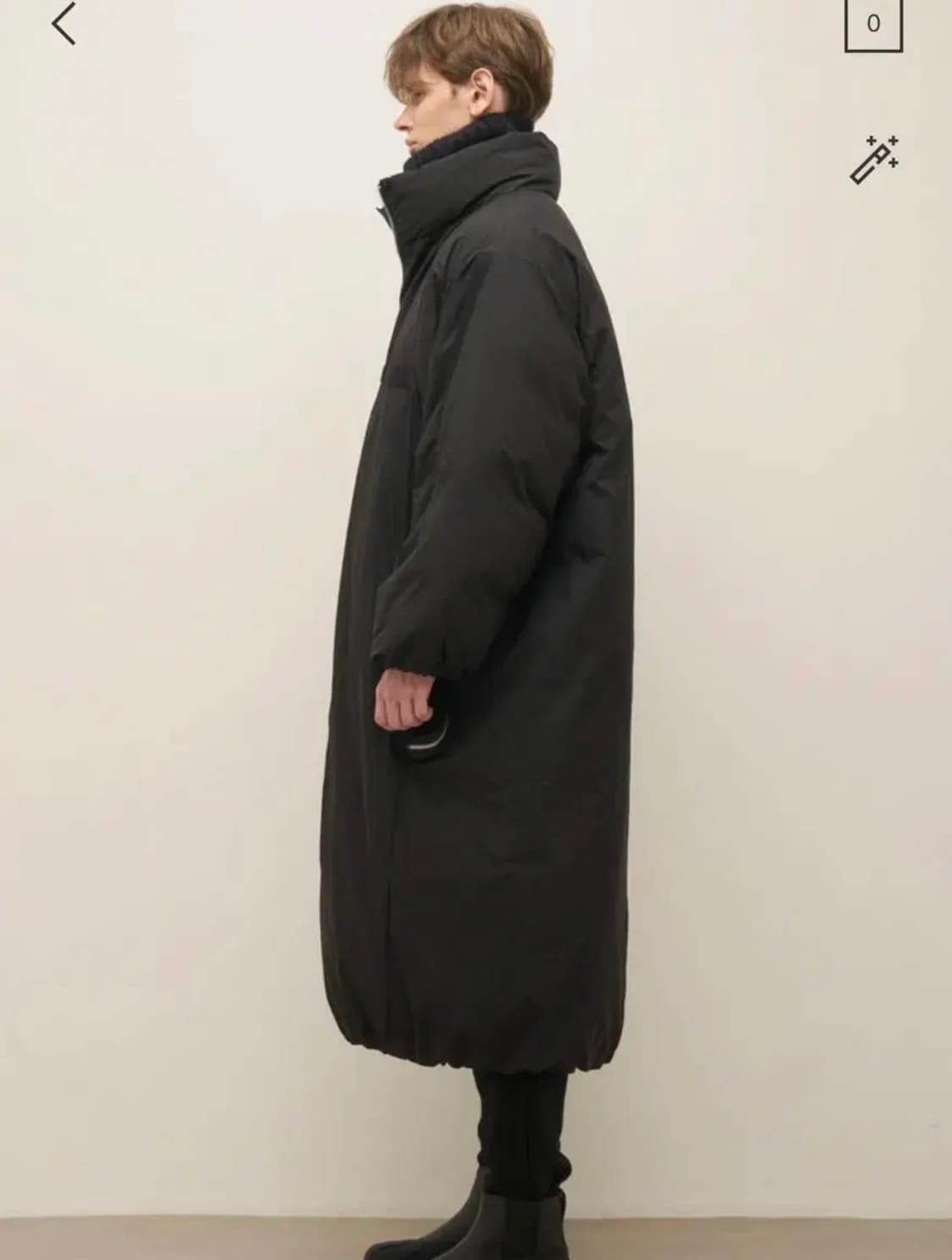 시스템 구스 다운 점퍼 상품이미지2