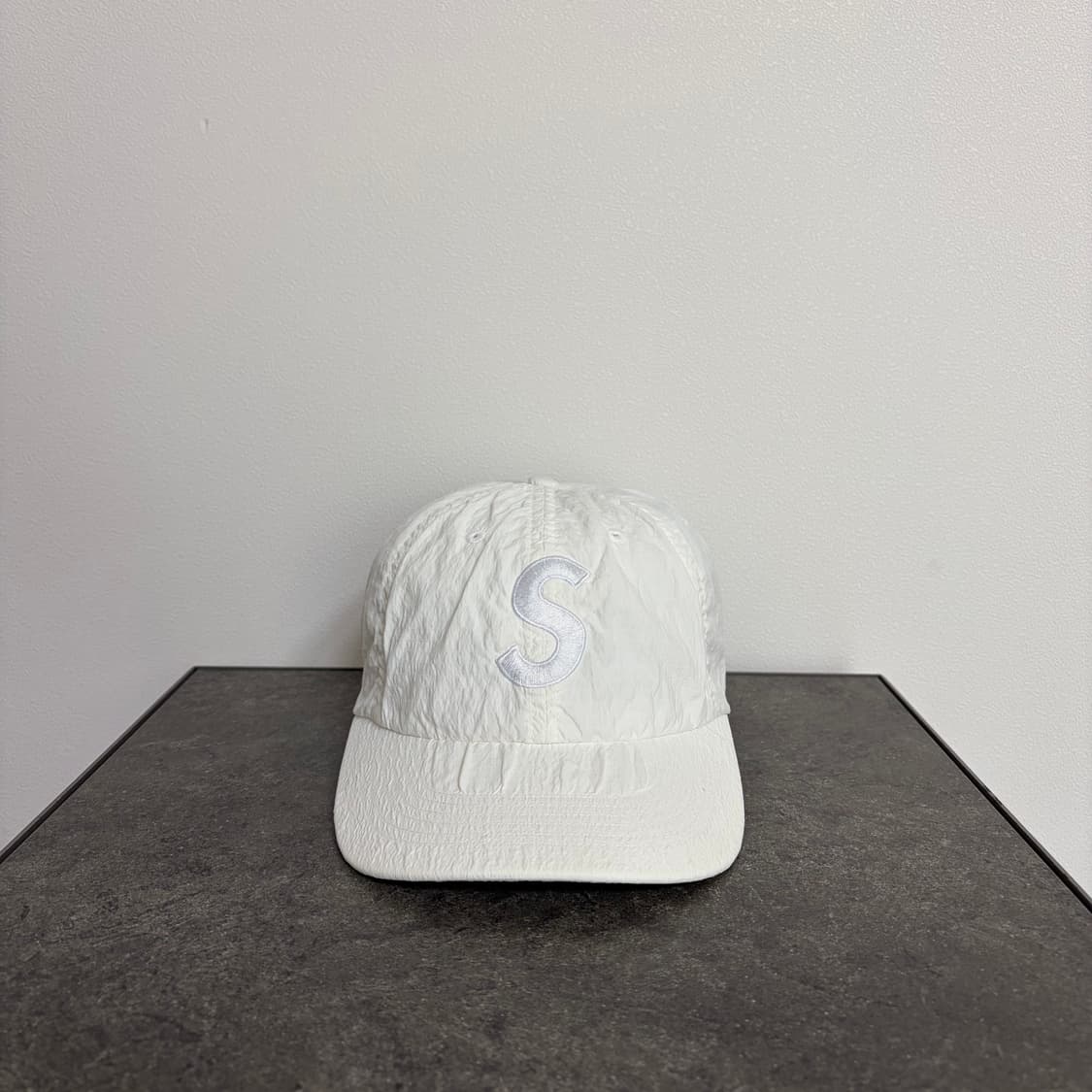 (OS) 슈프림 S로고 볼캡 모자 화이트 상품이미지1