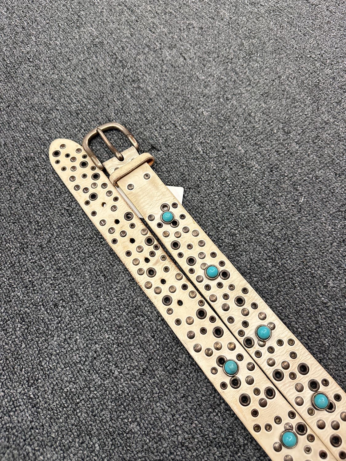 빈티지 웨스턴 가죽벨트 상품이미지3