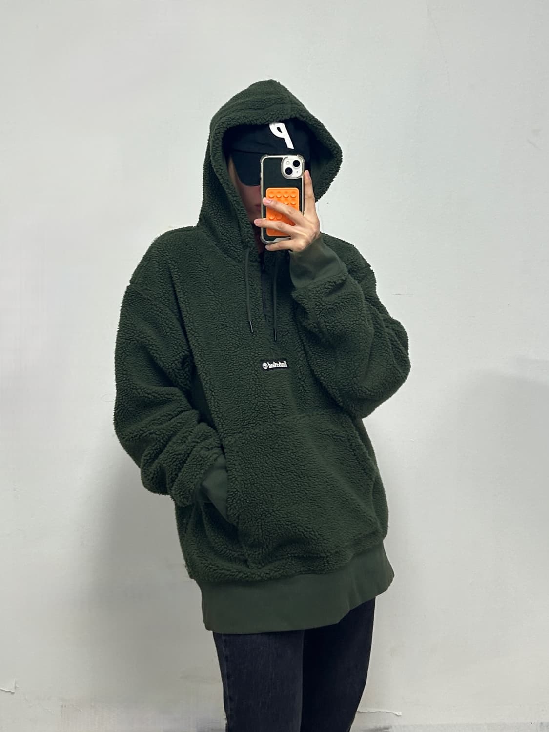 팀버랜드 플리스 풀오버 그린  상품이미지2