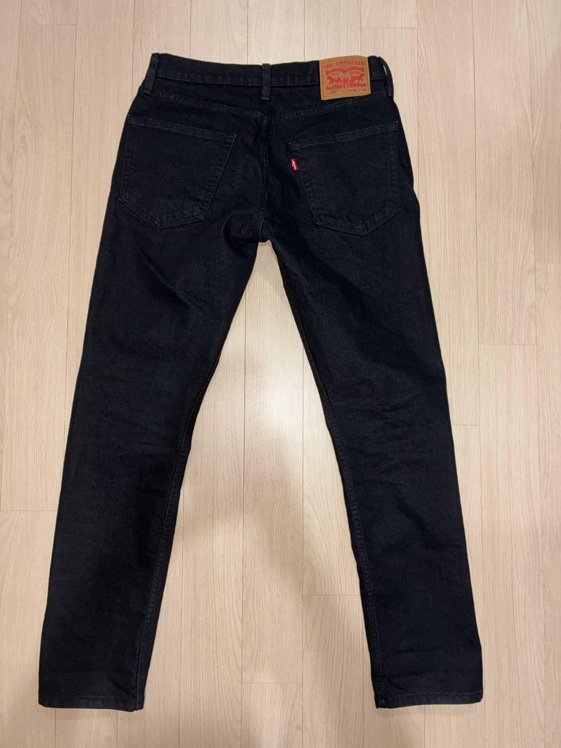 리바이스 502 블랙 빈티지 락시크 데님 상품이미지6